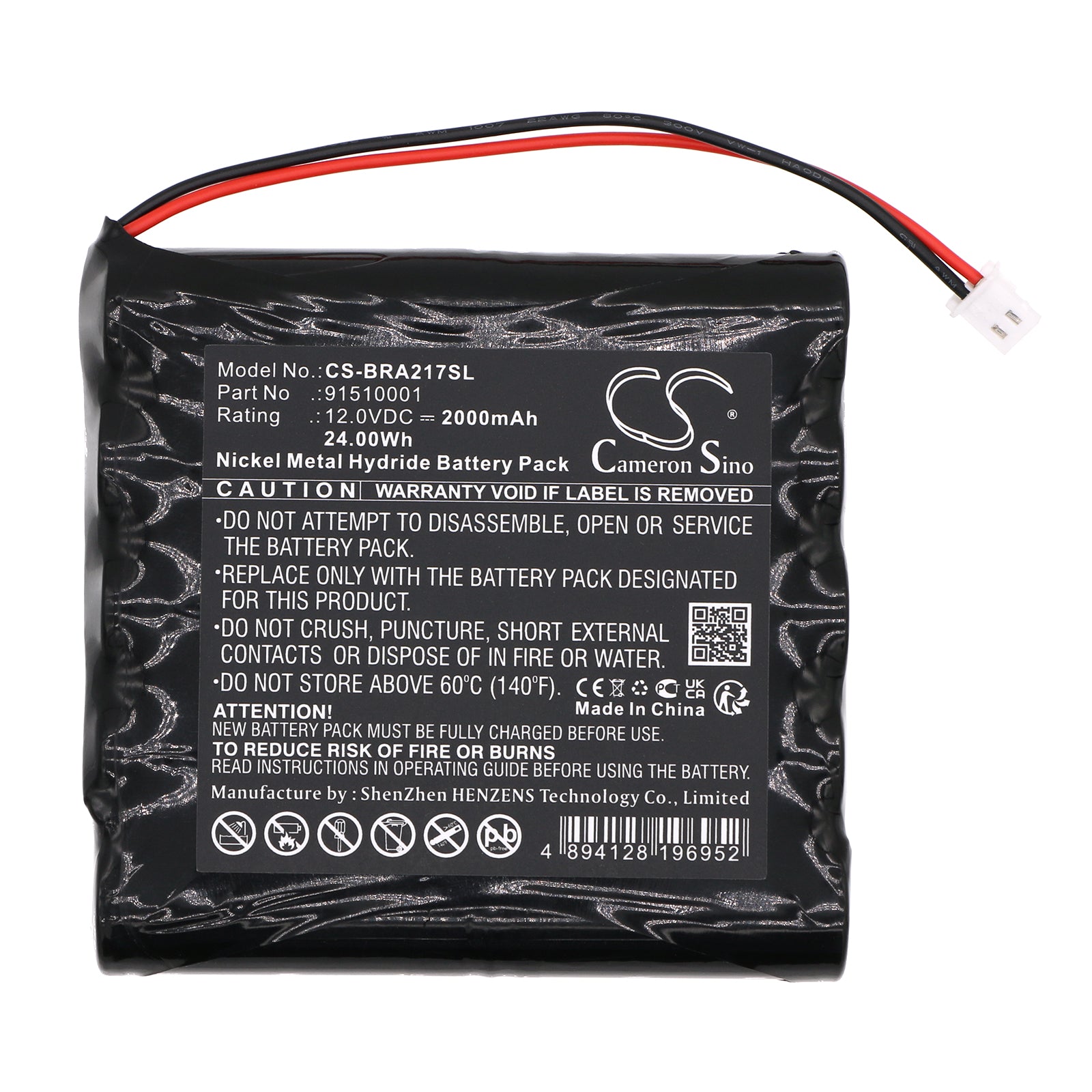 Ni-MH, Equipment, Survey, Test Battery fits Bora Achsmessgerät 217, 12.0V, 2000mAh Equipment, Survey, Test Cameron Sino Technology Limited