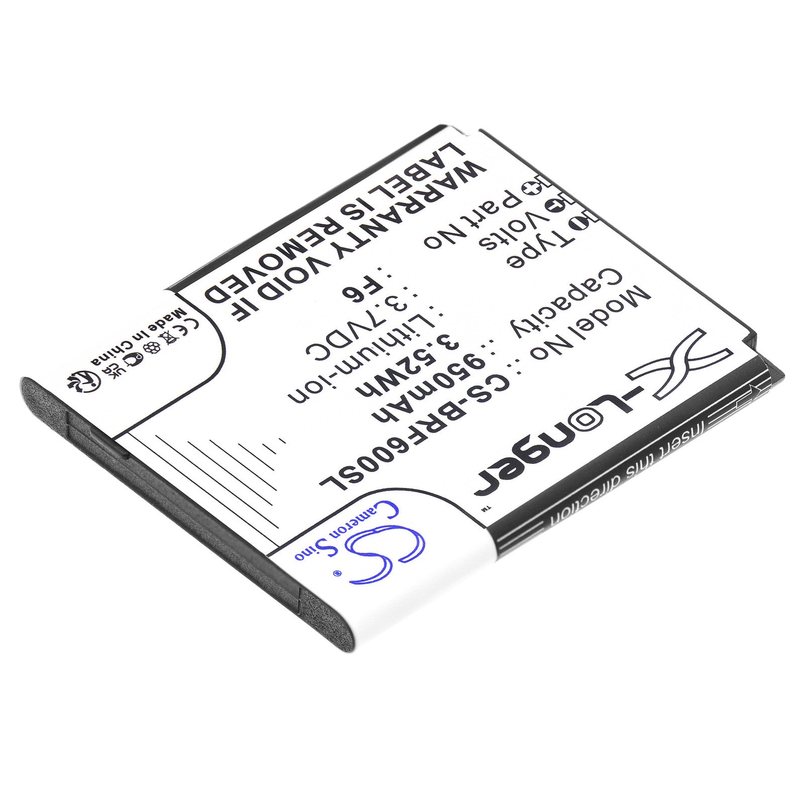 Li-ion, Mobile, SmartPhone Battery fits Brondi Amico Mio + C, Amico Mio+, 3.7V, 950mAh Mobile, SmartPhone Cameron Sino Technology Limited