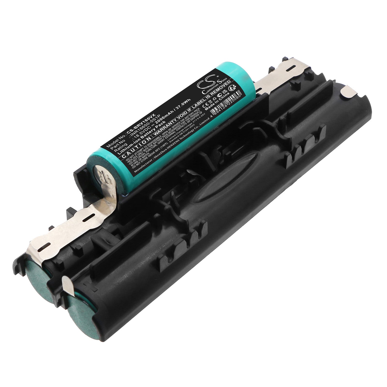 18.5V, Li-ion, 2000mAh, Battery fits Black+Decker FV18LA, 37Wh Vacuum Cameron Sino Technology Limited