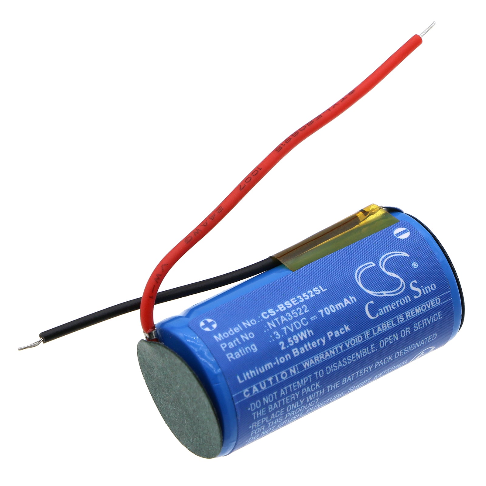 Li-ion, Wireless Headset Battery fits Bose 423729, Soundsport Free Charging Case, 3.7V, 700mAh Wireless Headset Cameron Sino Technology Limited