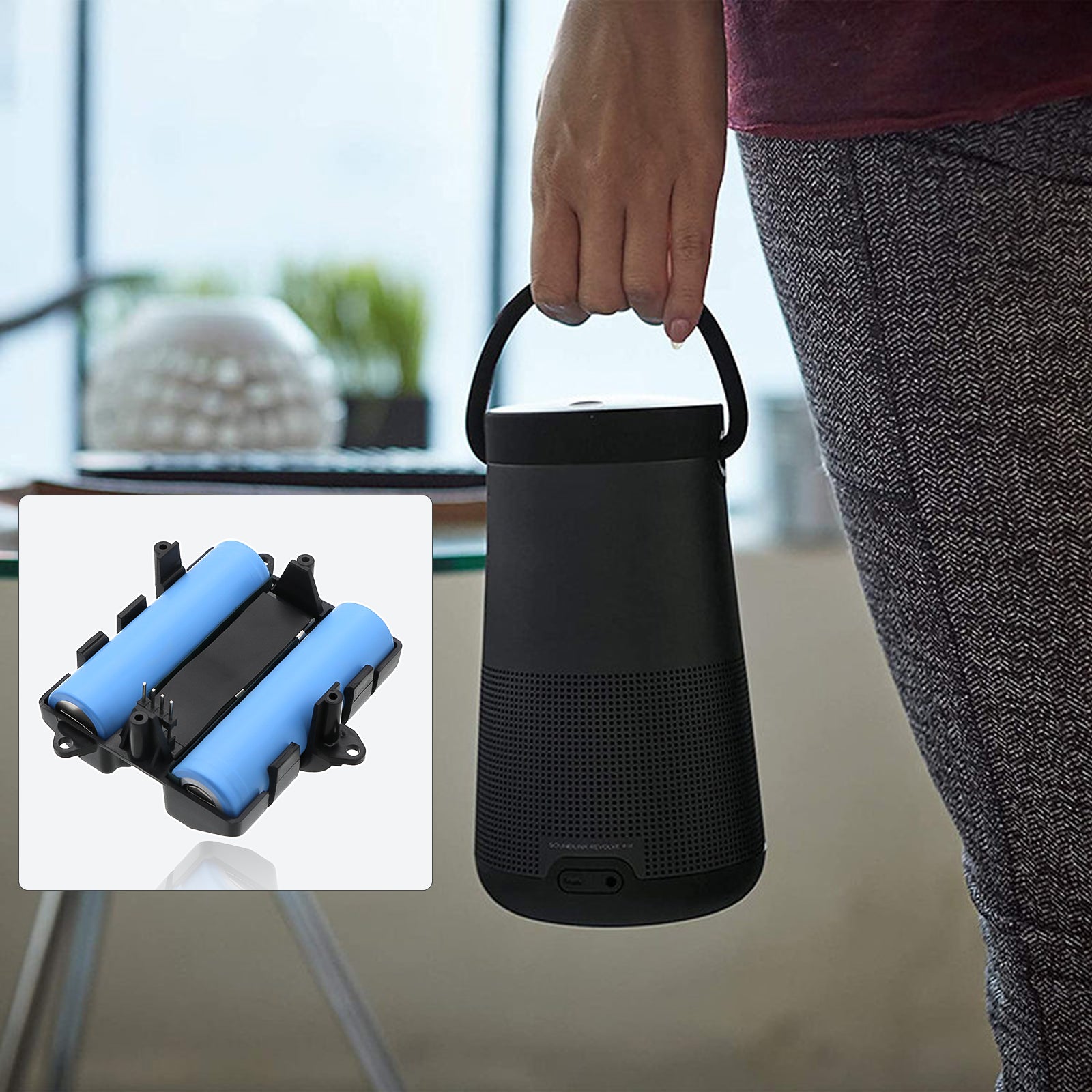 7.4V, Li-ion, 3400mAh, Battery fits Bose Soundlink Revolve+ 2, 25.16Wh Speaker Cameron Sino Technology Limited