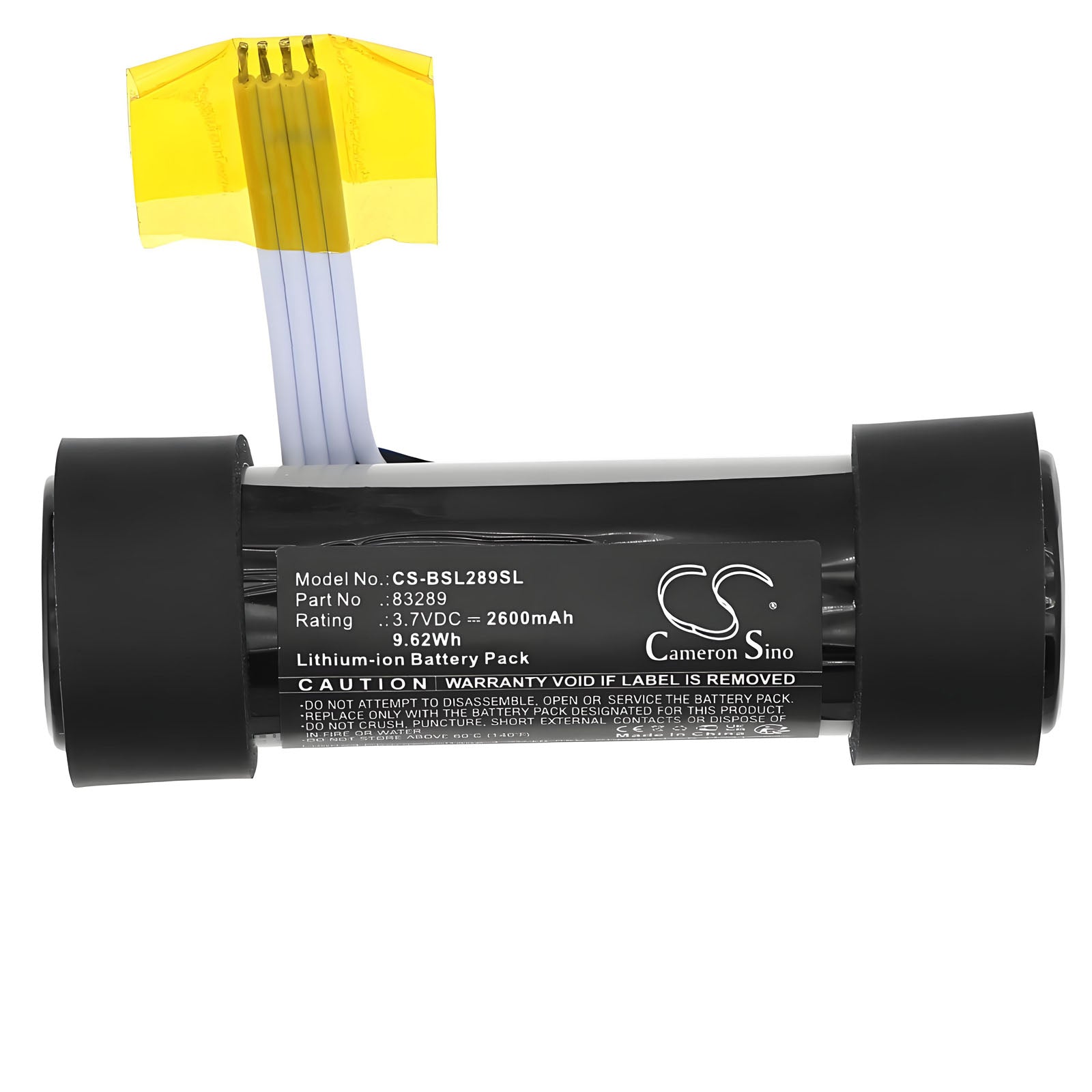 3.7V, Li-ion, 2600mAh, Battery fits Bose SoundLink Flex, 9.62Wh Speaker Cameron Sino Technology Limited