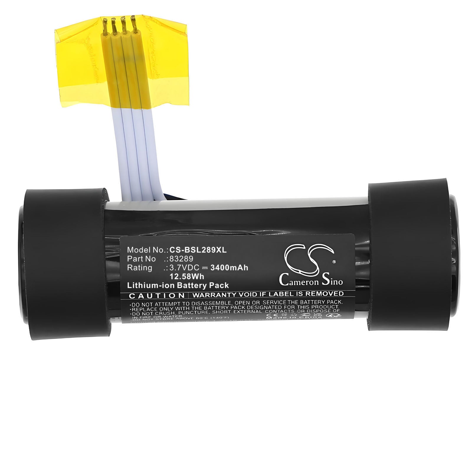 3.7V, Li-ion, 3400mAh, Battery fits Bose SoundLink Flex, 12.58Wh Speaker Cameron Sino Technology Limited