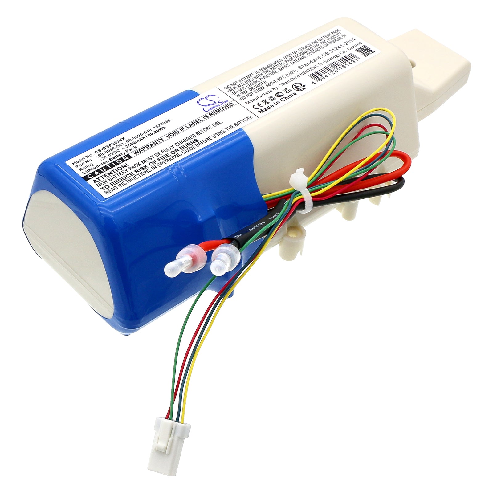 Li-ion, Vacuum Battery fits Bissell 2551, 2554+, 36.0V, 2500mAh Vacuum Cameron Sino Technology Limited