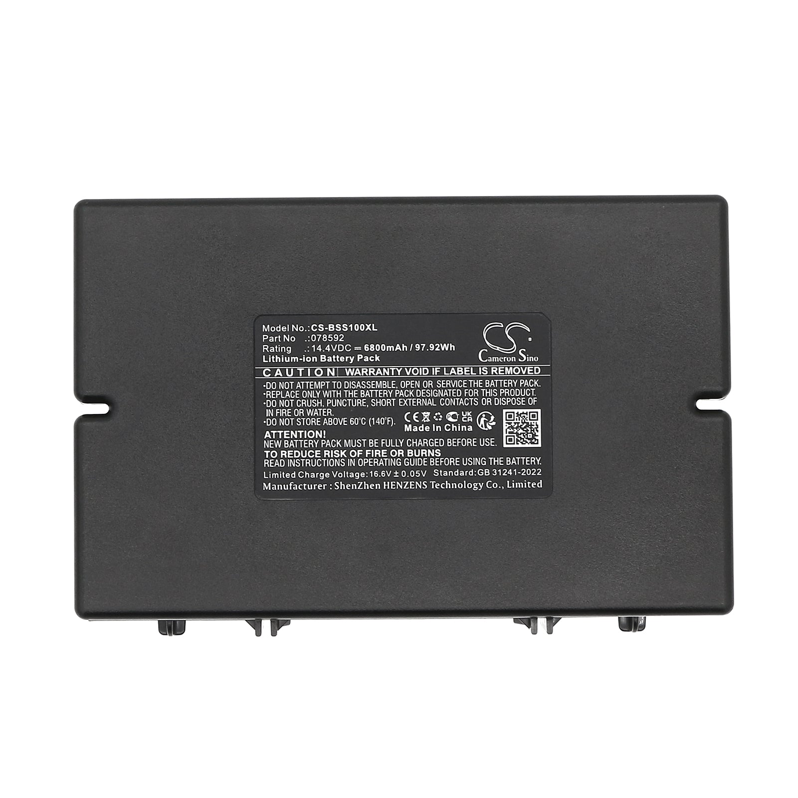 14.4V, Li-ion, 6800mAh, Battery fits Bose S1 Pro, S1 Pro System, 97.92Wh Speaker Cameron Sino Technology Limited