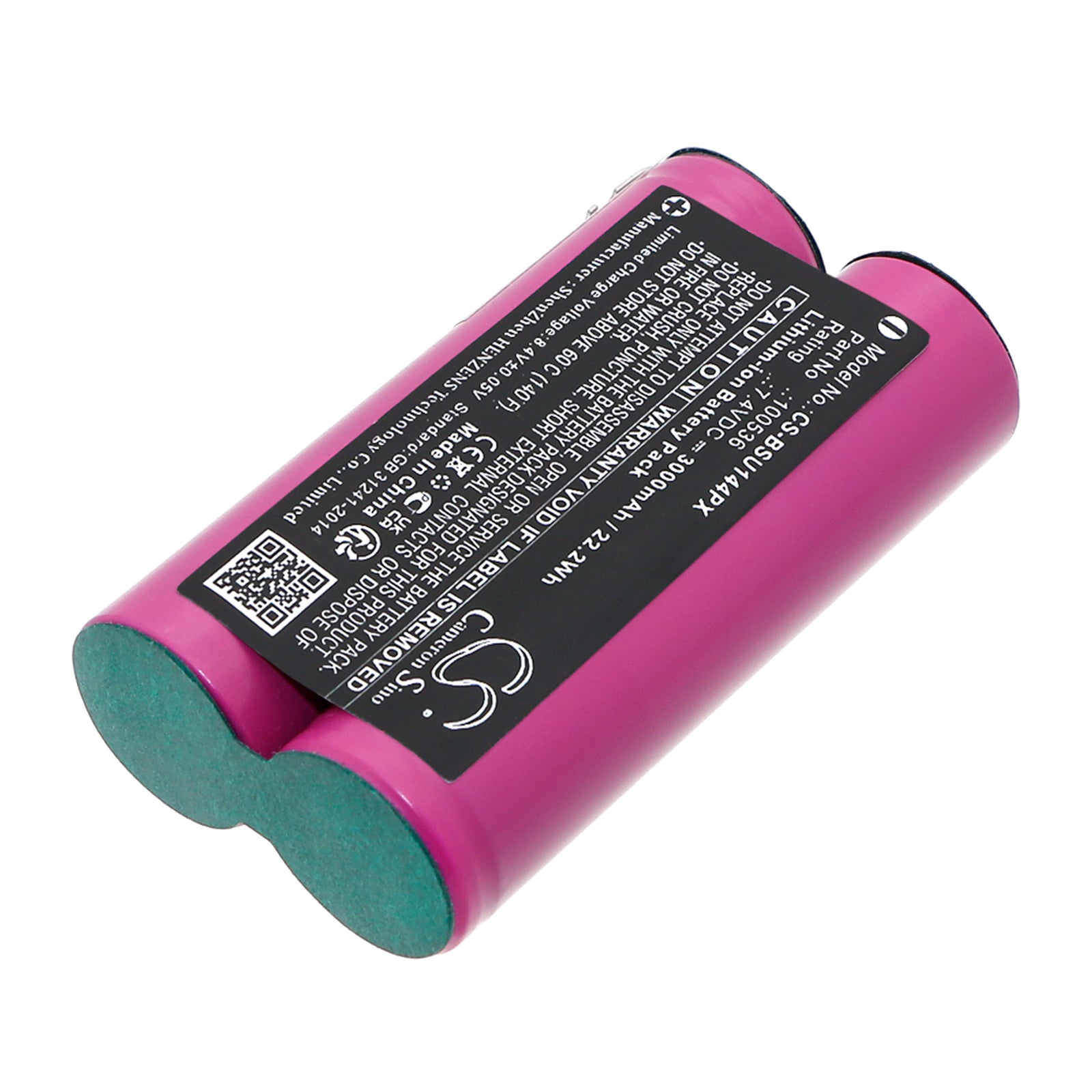 7.4V, Li-ion, 3000mAh, Battery fits Bosch UNEO, 22.2Wh Power Tools Cameron Sino Technology Limited