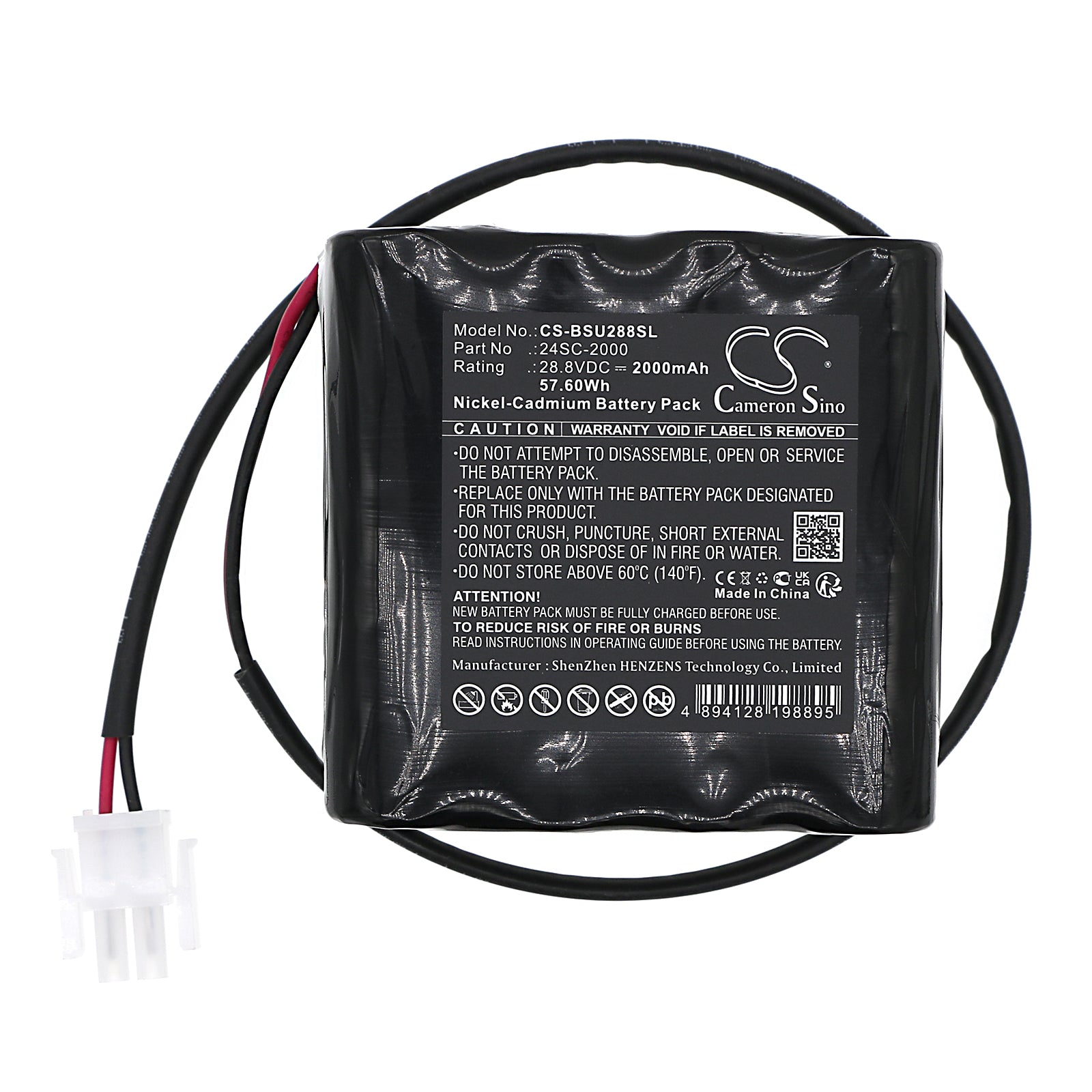 Ni-CD, Automatic Doors Battery fits Besam Uniturn, 28.8V, 2000mAh Automatic Doors Cameron Sino Technology Limited