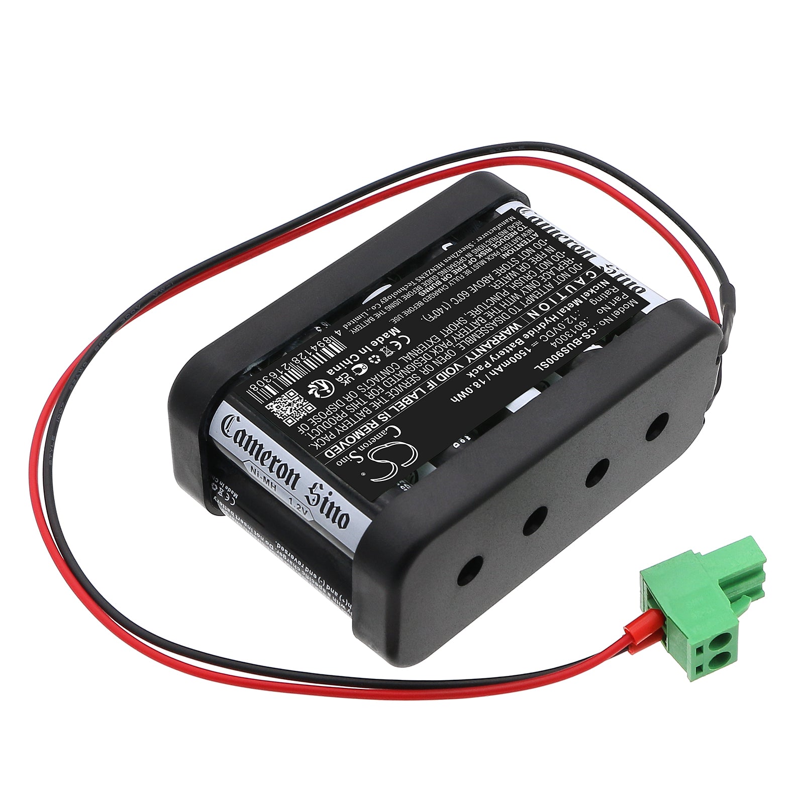 12V, Ni-MH, 1500mAh, Battery fits Besam Cud 9 EMD, 18Wh Automatic Doors Cameron Sino Technology Limited