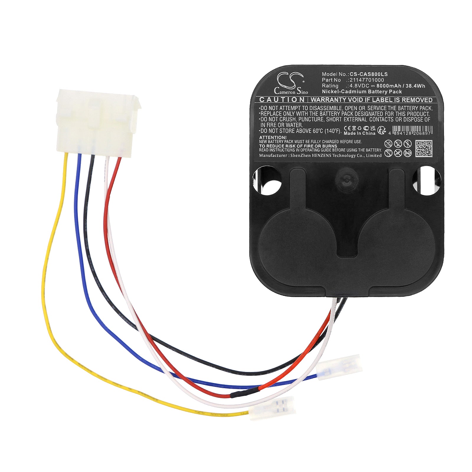 Ni-CD, Emergency Lighting Battery fits Ceag Seb 8/8l, 4.8V, 8000mAh Emergency Lighting Cameron Sino Technology Limited