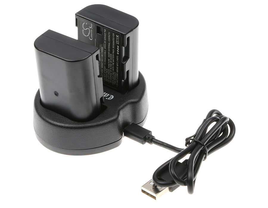 Panasonic Lumix DMC-GH3 Battery Set with USB Cable - Includes 2 CS-PLF190MX & 1 DF-PLF190UH Cosmetic Mirror Cameron Sino Technology Limited