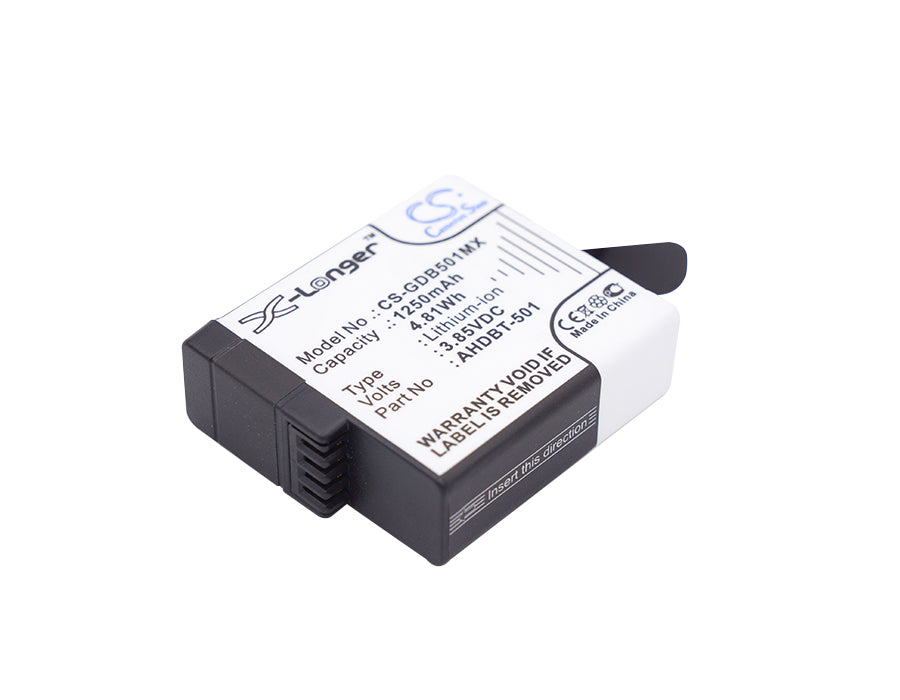 Li-ion Camera Battery & USB Charger Set for GoPro (2 Batteries + 1 Charger) Camera Cameron Sino Technology Limited
