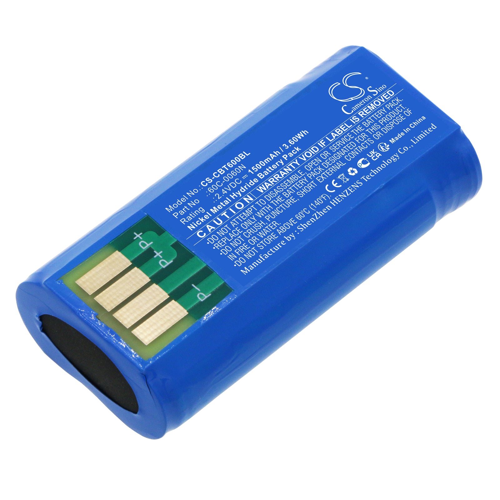 Ni-MH, Crane Remote Control Battery fits Cattron Theimeg 70c0003kit, 70c-0003kit-c, 2.4V, 1500mAh Crane Remote Control Cameron Sino Technology Limited