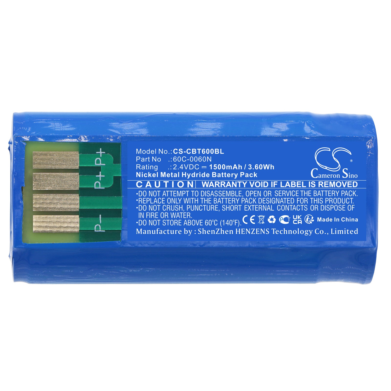 Ni-MH, Crane Remote Control Battery fits Cattron Theimeg 70c0003kit, 70c-0003kit-c, 2.4V, 1500mAh Crane Remote Control Cameron Sino Technology Limited