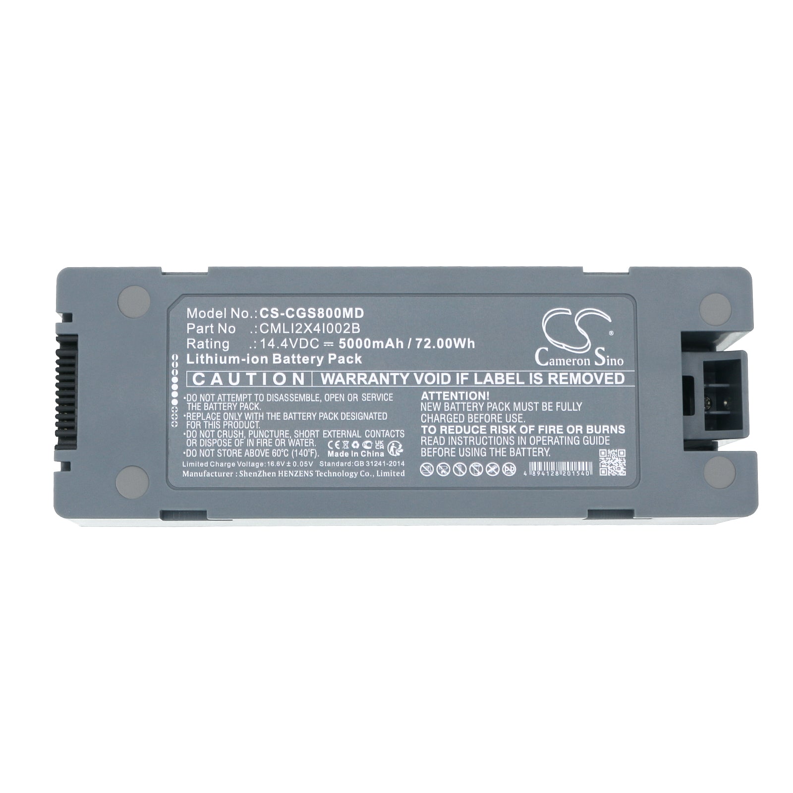 Li-ion, Medical Battery fits Comen S8, S8 Defibrillation, 14.4V, 5000mAh Medical Cameron Sino Technology Limited