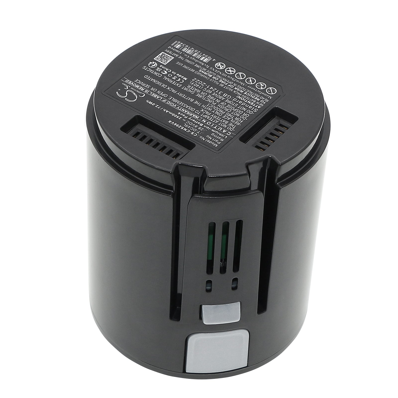 28.8V, Li-ion, 2500mAh, Battery fits Cecotec Conga Rockstar 29600, Rockstar 6500 Century Ergowet, 72Wh Vacuum Cameron Sino Technology Limited