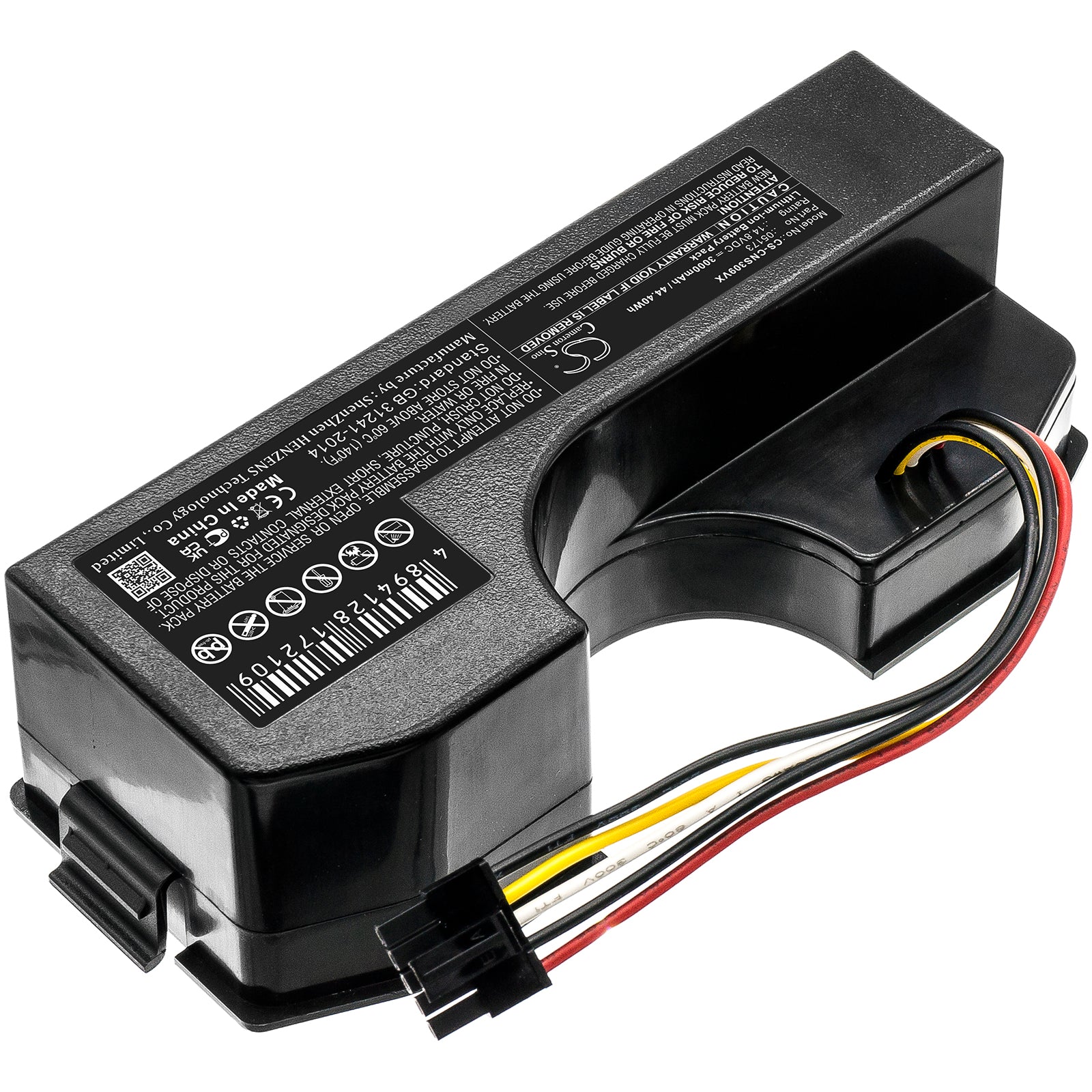 Li-ion, Vacuum Battery fits Panoramic 2690, Cecotec Conga 1690, 14.8V, 3000mAh Vacuum Cameron Sino Technology Limited