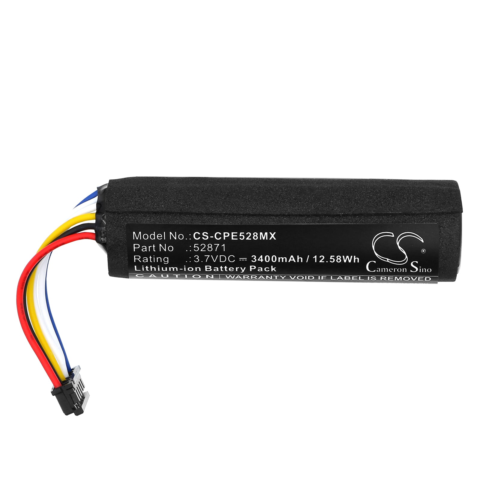3.7V, Li-ion, 3400mAh, Battery fits Compat Ella 12272020, feeding pump, 12.58Wh Medical Cameron Sino Technology Limited