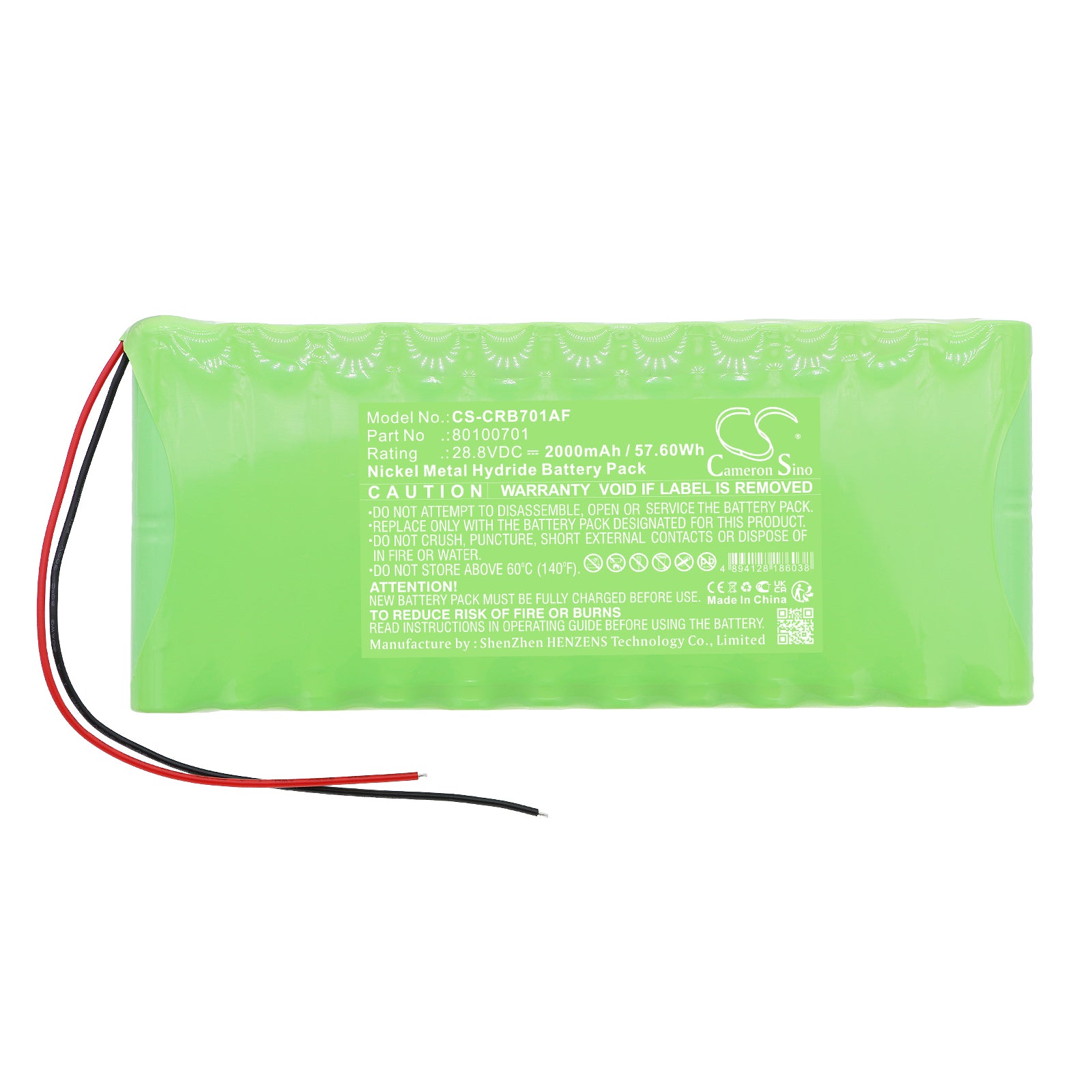 Ni-MH, Automatic Doors Battery fits Carrousel Carrousel Rdb, 28.8V, 2000mAh Automatic Doors Cameron Sino Technology Limited