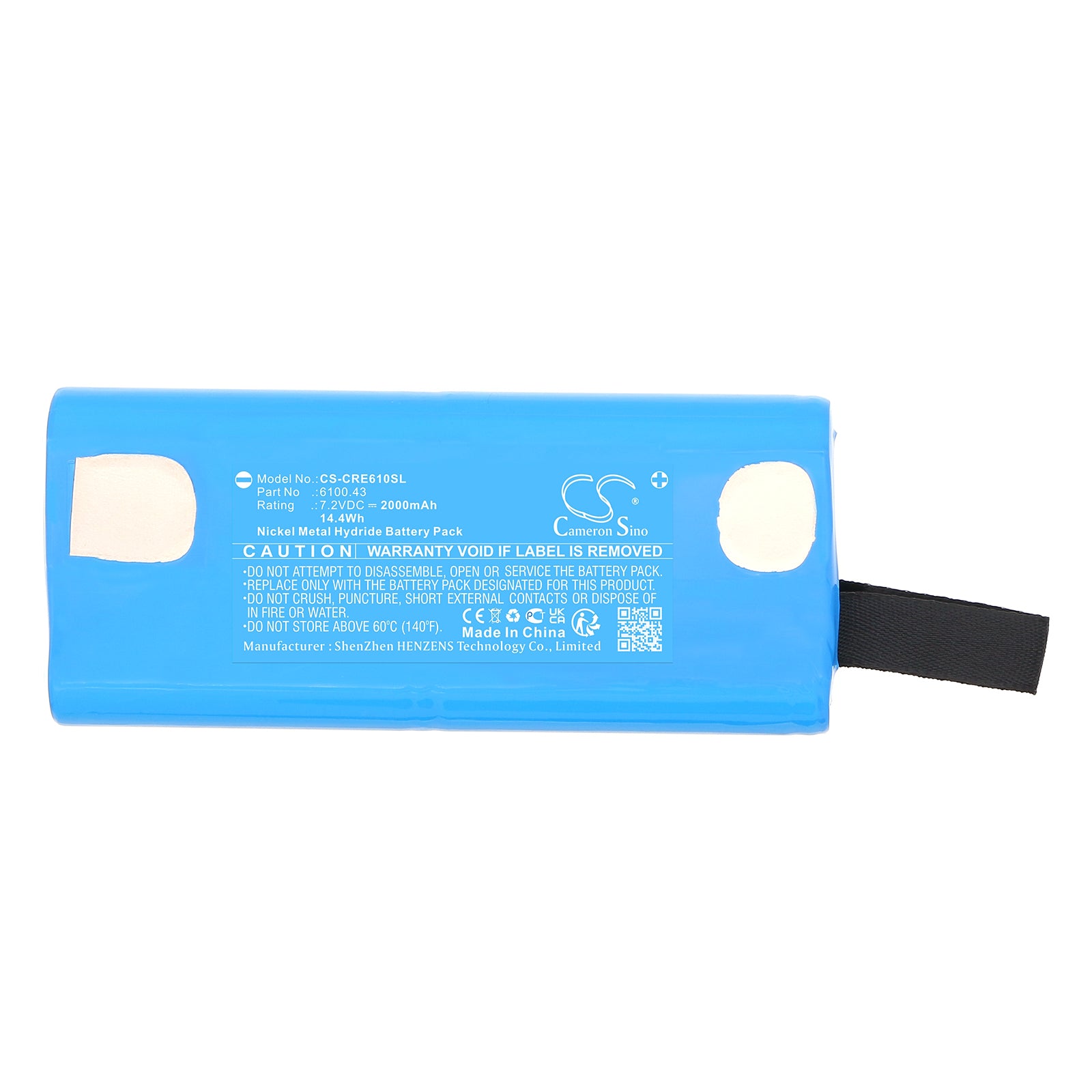 7.2V, Ni-MH, 2000mAh, Battery fits Carlson Explorer, 14.4Wh Equipment, Survey, Test Cameron Sino Technology Limited