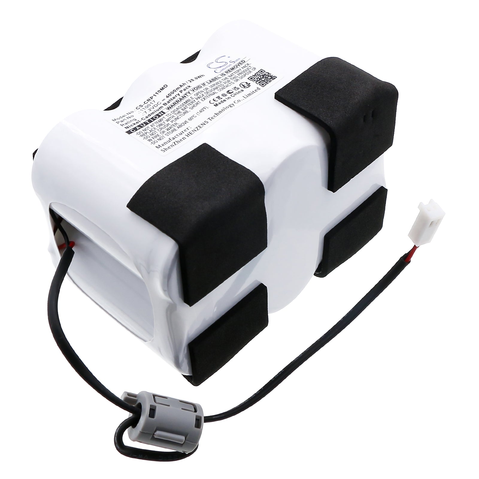 7.2V, Ni-CD, 4000mAh, Battery fits Criticon Oxyshuttle II+, 28.8Wh Medical Cameron Sino Technology Limited