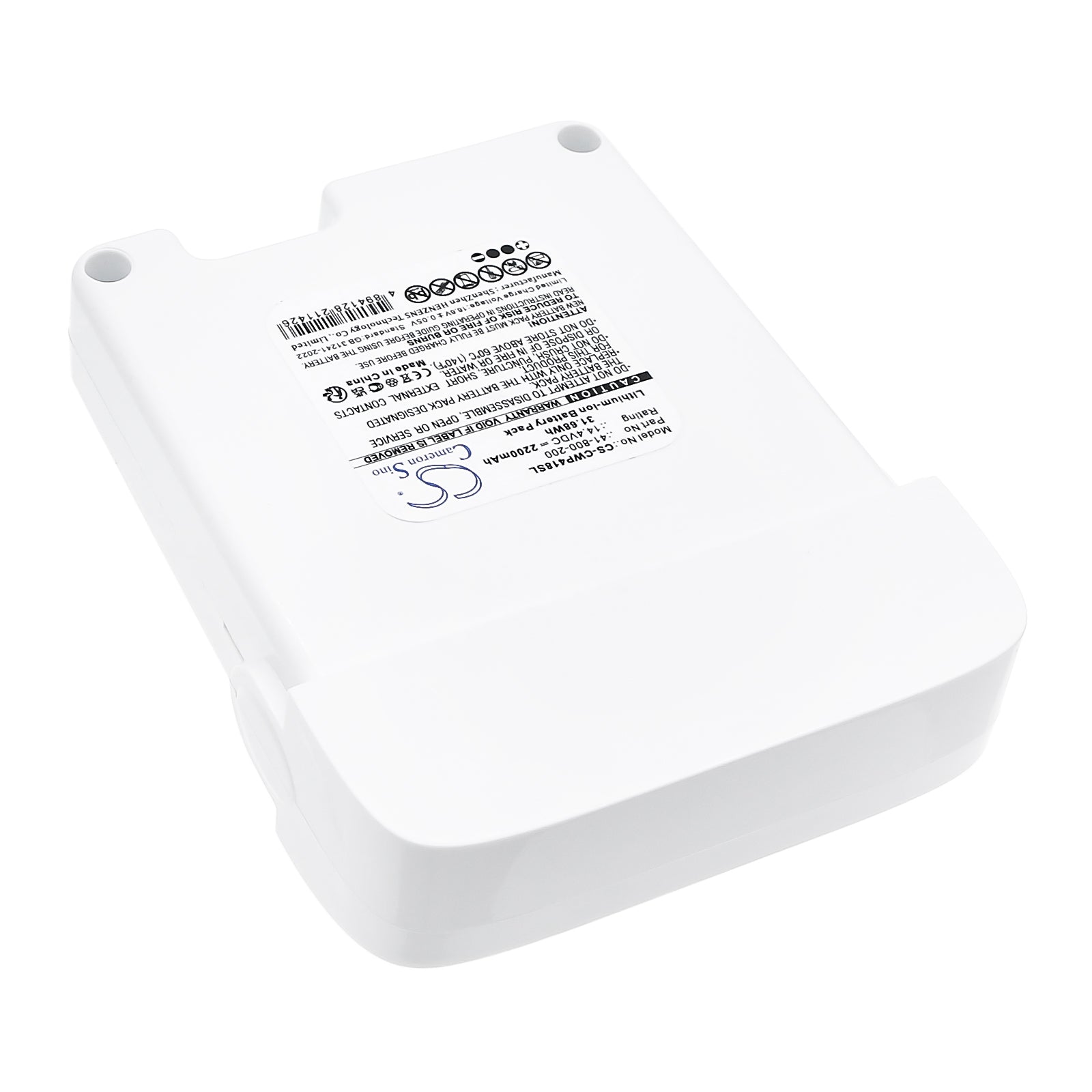 14.4V, Li-ion, 2200mAh, Battery fits CWP Powersmart Controller and cradle, 31.68Wh Smart Home Cameron Sino Technology Limited