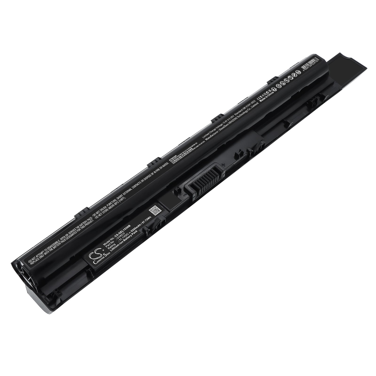 11.1V, Li-ion, 5200mAh, Battery fits Dell Latitude 15 3570, Latitude 3560, 57.72Wh Notebook, Laptop Cameron Sino Technology Limited
