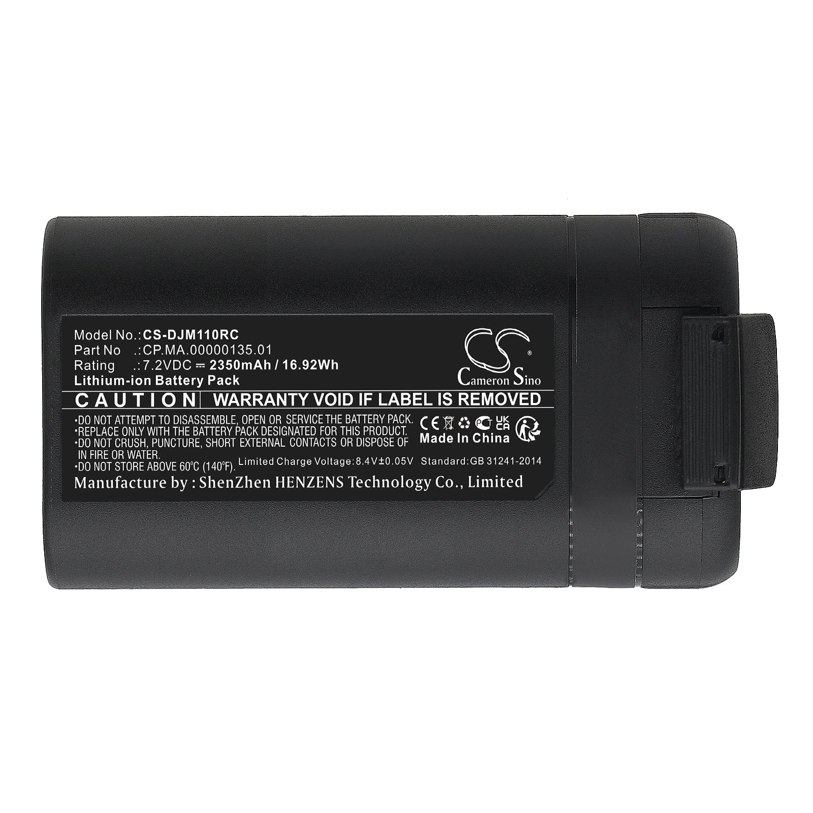 Li-ion, Drones Battery fits Dji Mavic Mini, Mavic Mini 2 Dual, 7.2V, 2350mAh Drones Cameron Sino Technology Limited