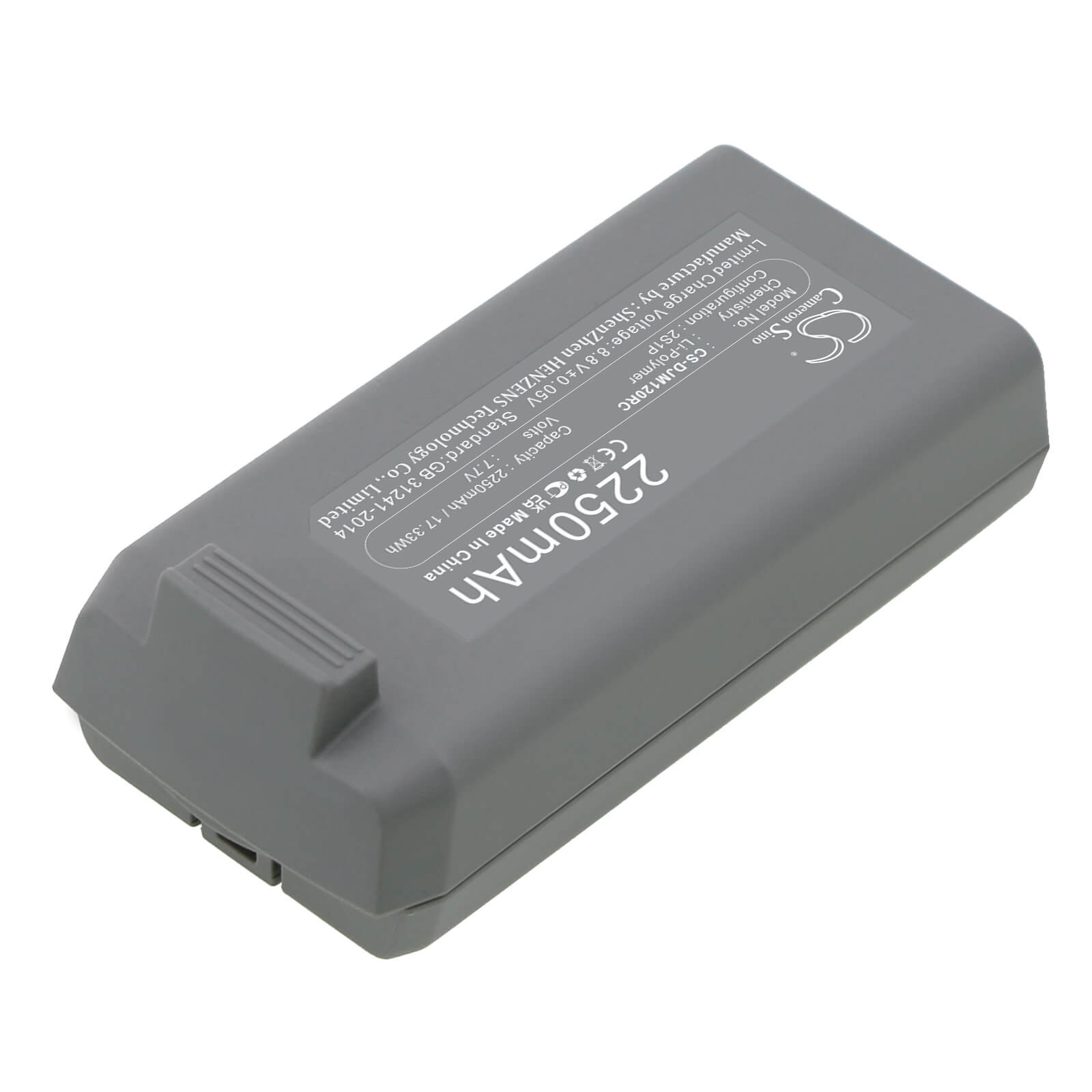 Li-ion Battery fits Dji, Mavic Mini 2 7.7V, 2250mAh Drones Cameron Sino Technology Limited