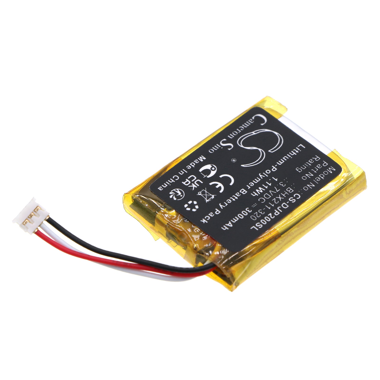 Li-Polymer, Camera Battery fits Dji Pocket 2, 3.7V, 300mAh Camera Cameron Sino Technology Limited