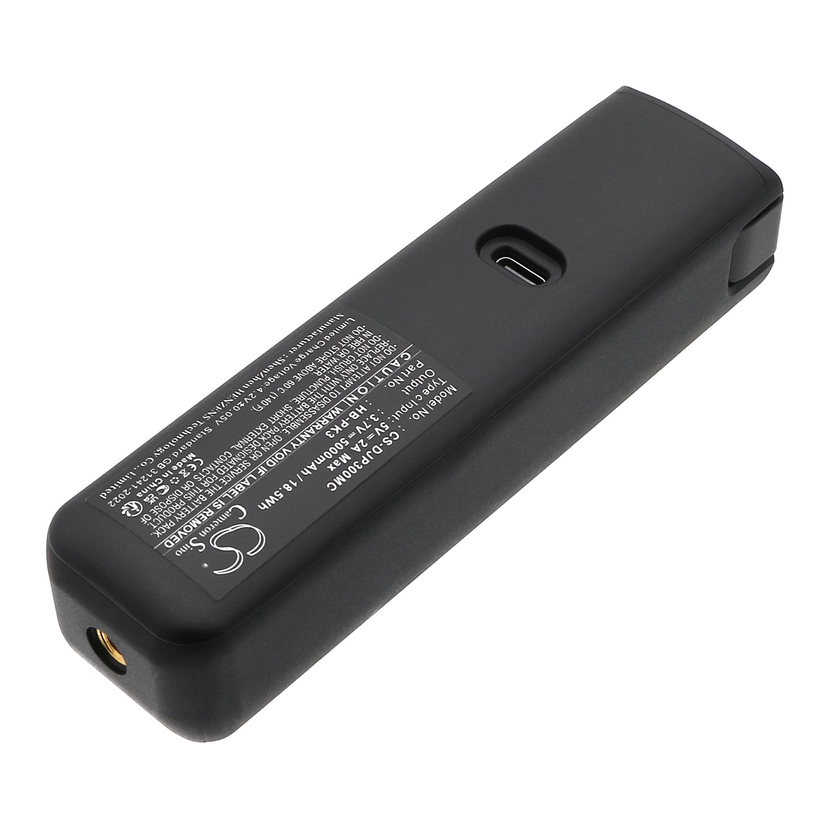 3.7V, Li-ion, 5000mAh, Battery fits DJI Osmo Pocket 3 Battery Handle, 18.5Wh Gimbals Cameron Sino Technology Limited