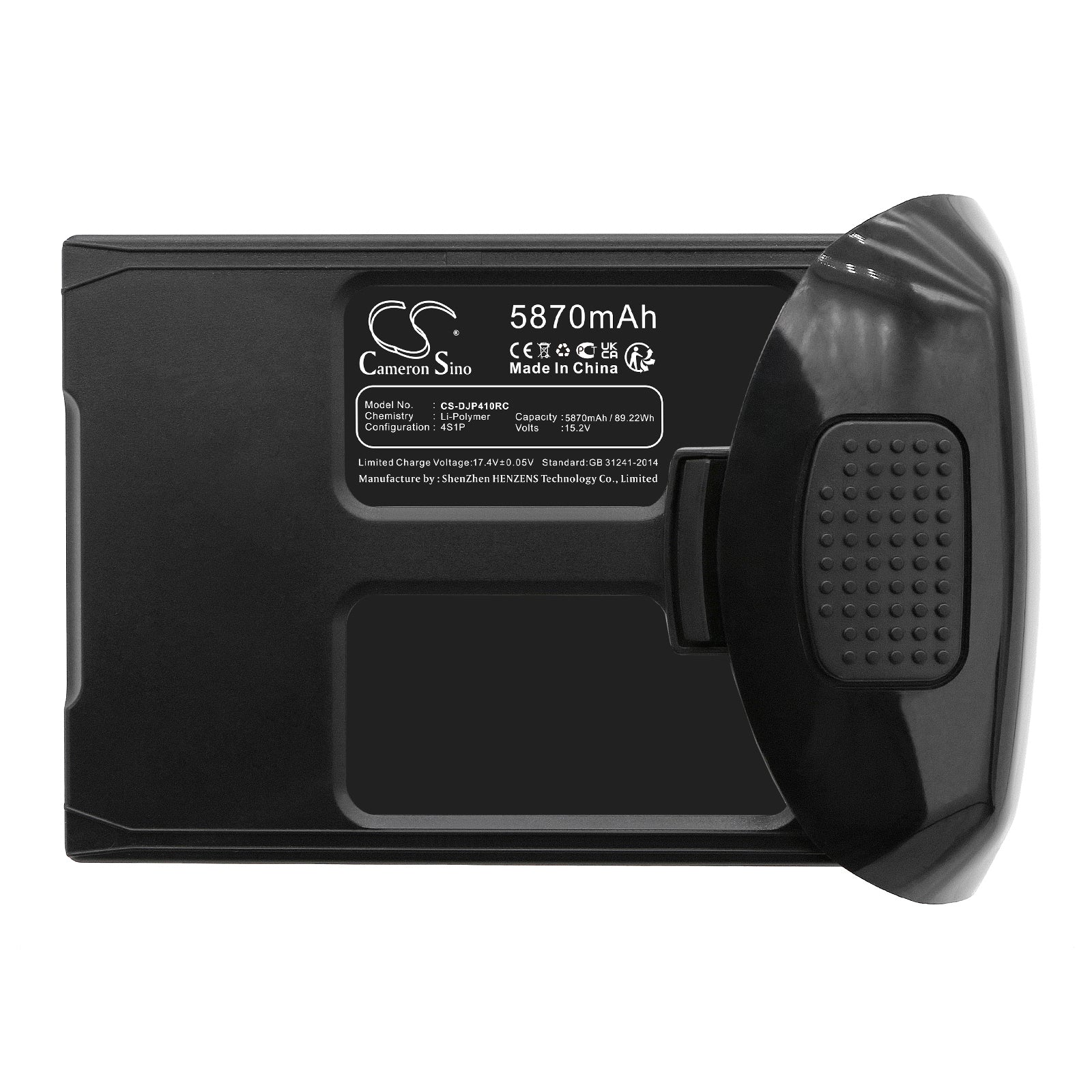 Li-Polymer, Drones Battery fits Dji Phantom 4 Pro Plus, Phantom 4 Pro V2.0, 15.2V, 5870mAh Drones Cameron Sino Technology Limited