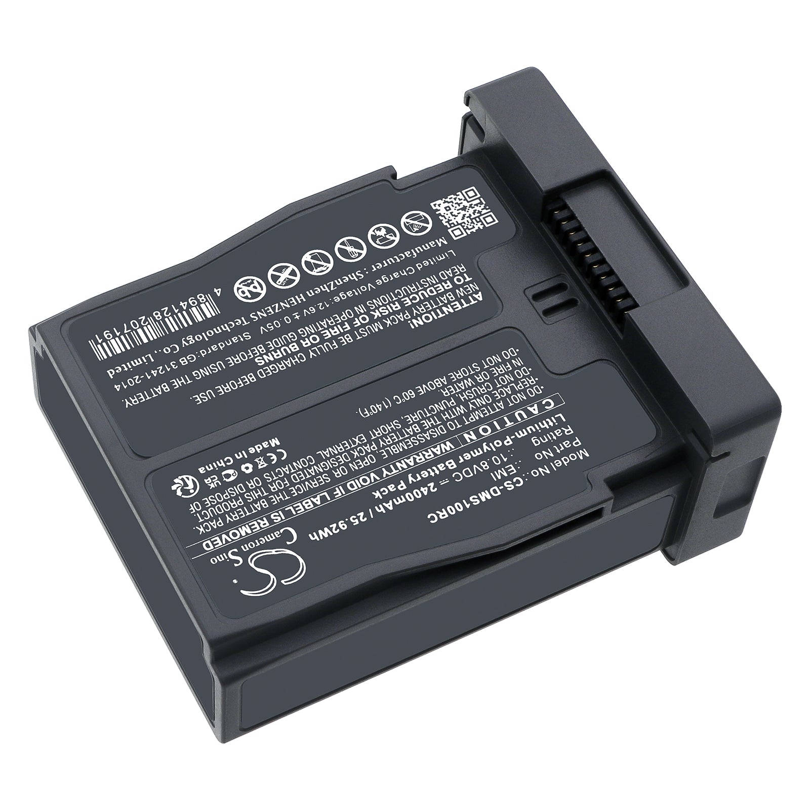 Li-Polymer, Robot Battery fits Dji Robomaster S1, 10.8V, 2400mAh Robot Cameron Sino Technology Limited