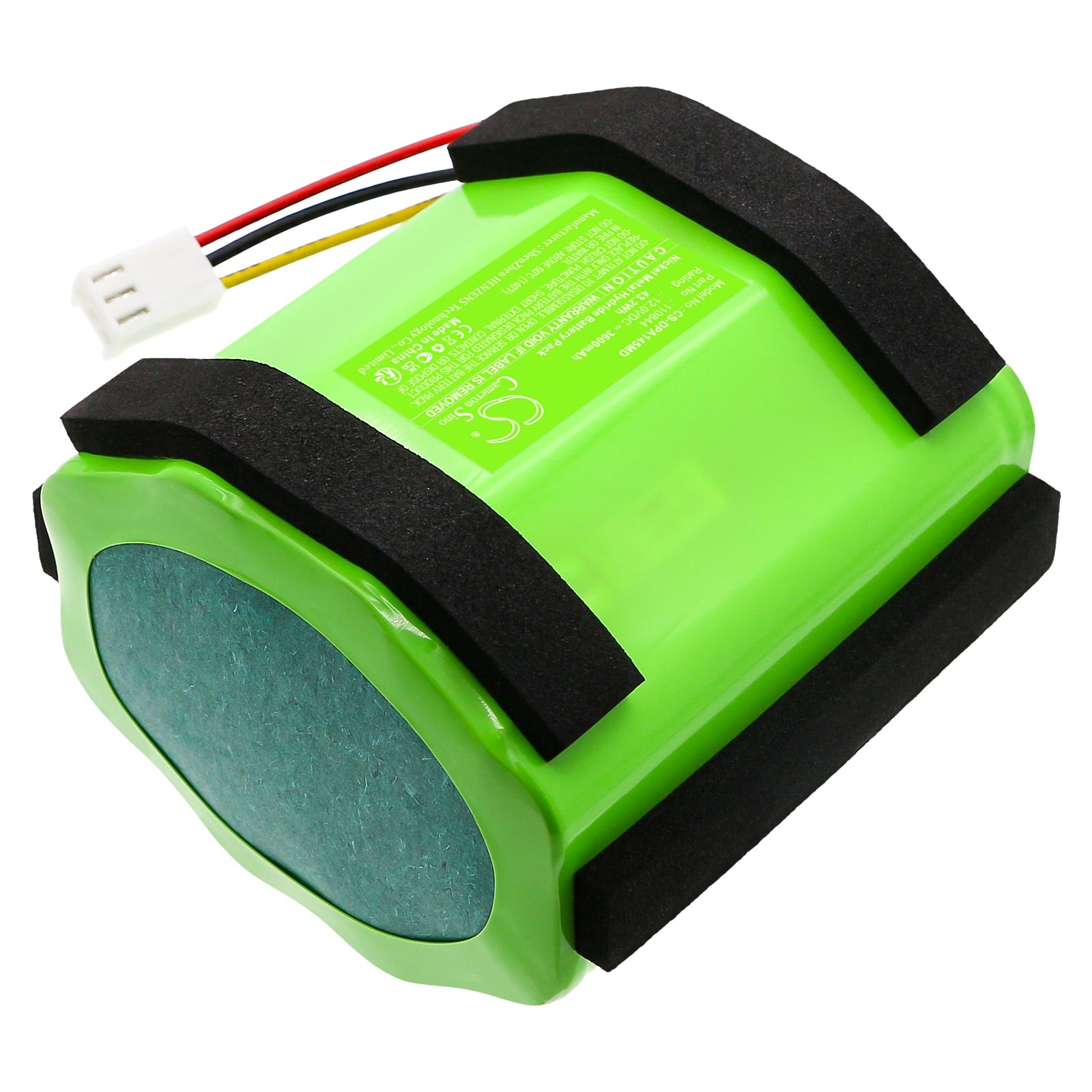 12V, Ni-MH, 3600mAh, Battery fits Mediwatch PA-00141, PA-00250, 43.2Wh Medical Cameron Sino Technology Limited