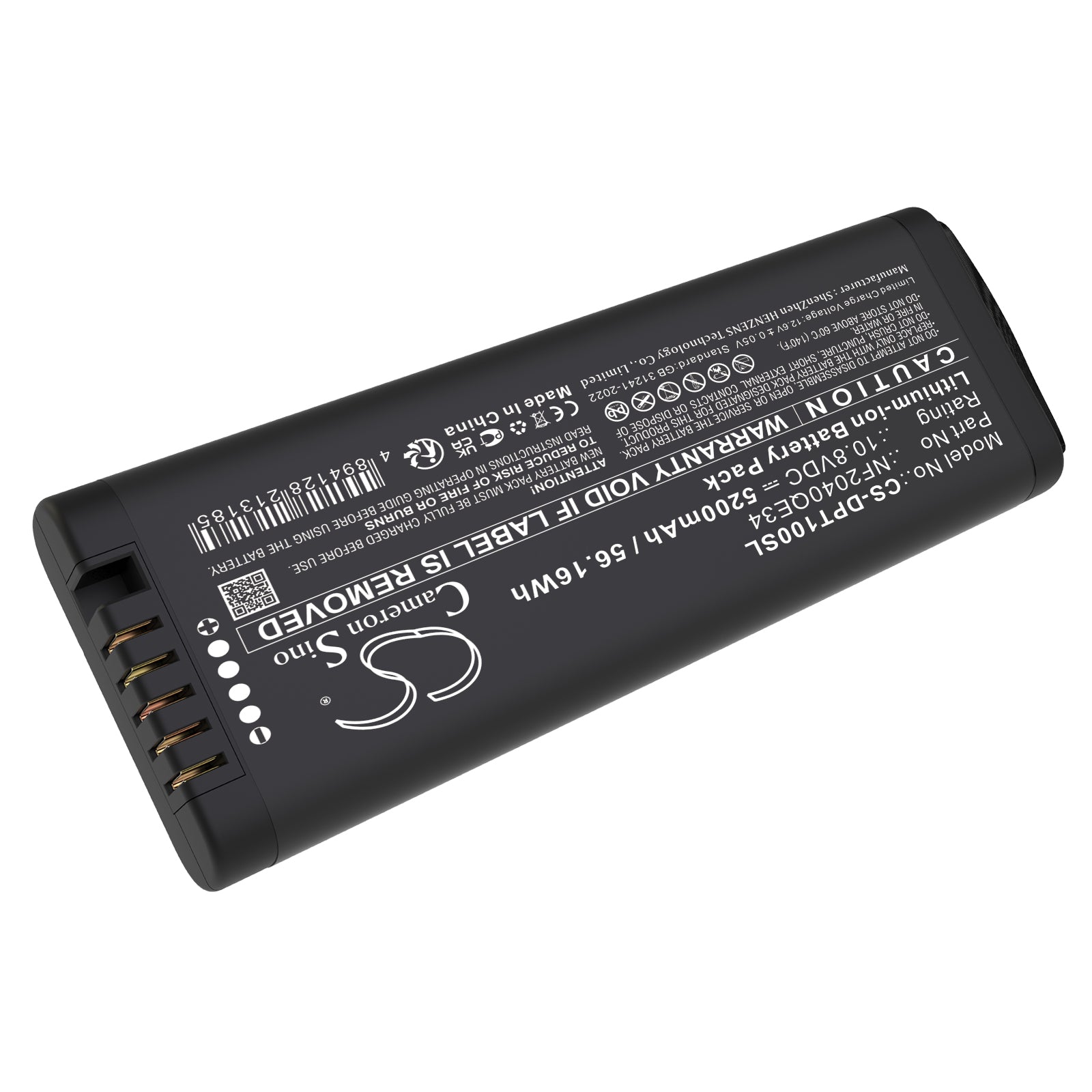 10.8V, Li-ion, 5200mAh, Battery fits Defelsko PosiTest HHD | Keysight U1610A, U1620A | Rohde & Schwarz FPH-B29 , 56.16Wh Equipment, Survey, Test Cameron Sino Technology Limited