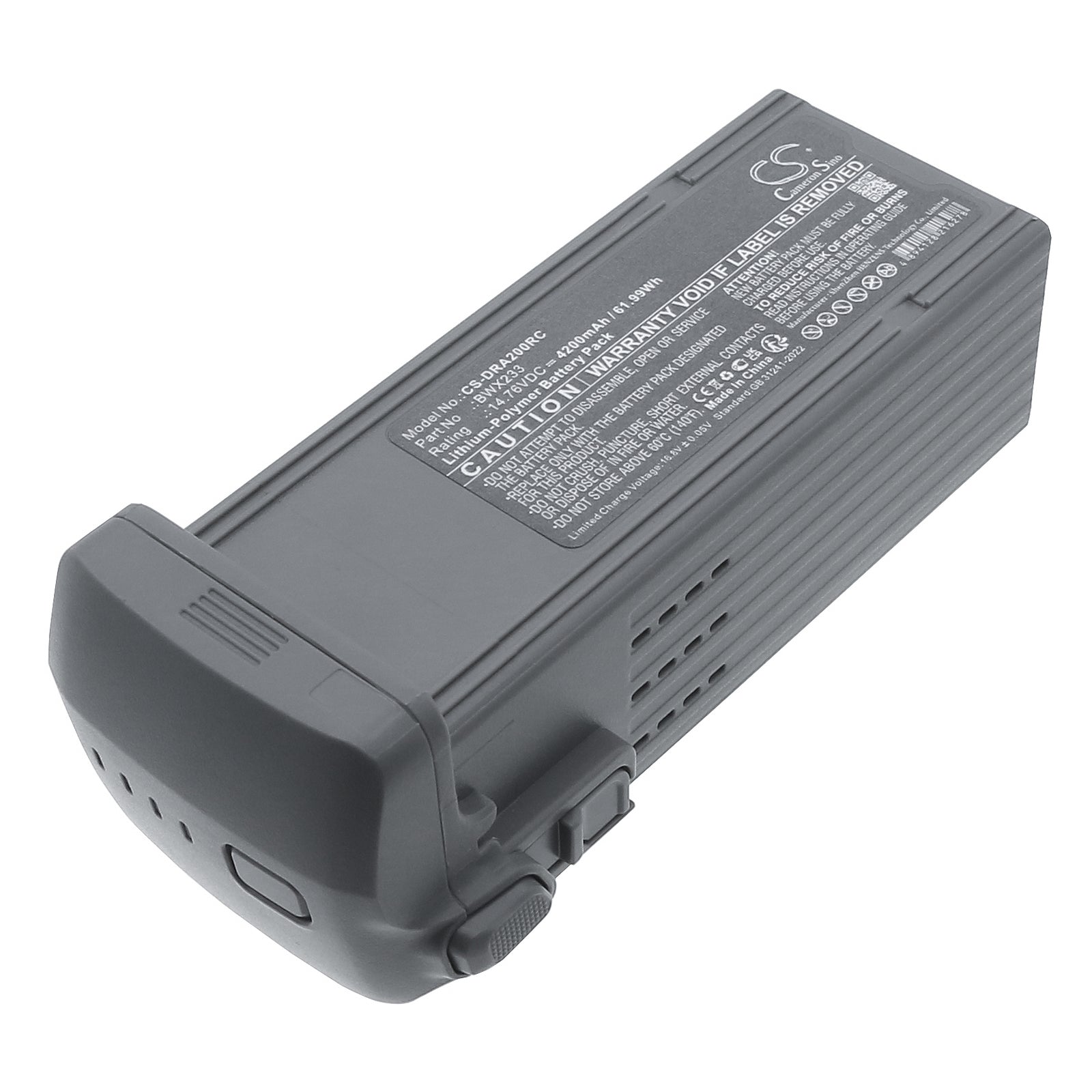 14.76V, , , Battery fits DJI Air 3, Air 3S, Drones Cameron Sino Technology Limited