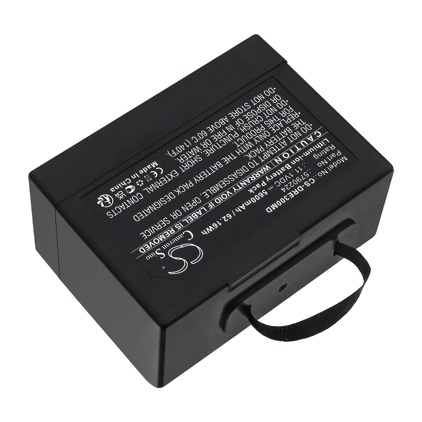 Li-ion, Medical Battery fits Drager Oxylog Ve300, 11.1V, 5600mAh Medical Cameron Sino Technology Limited