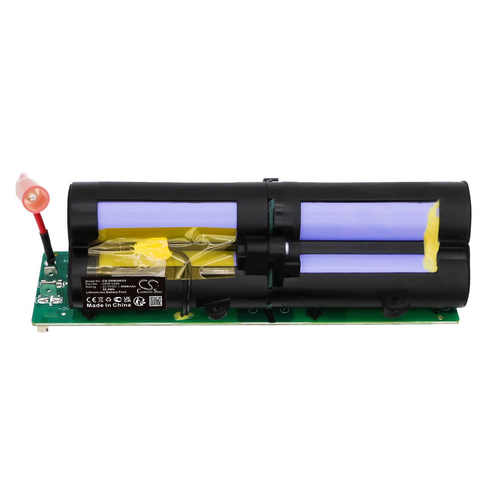 22.2V, Li-ion, 4000mAh, Battery fits Deerma DEM-P20, DEM-P30, 88.8Wh Vacuum Cameron Sino Technology Limited