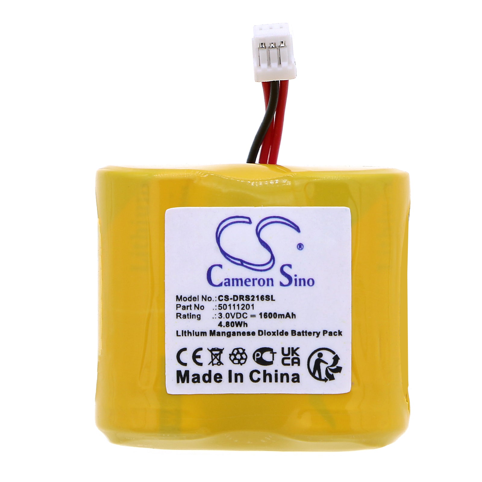 Li-MnO2, Door Lock Battery fits Dorma Dom Els Pro, Els Guardian, 3.0V, 1600mAh Door Lock Cameron Sino Technology Limited