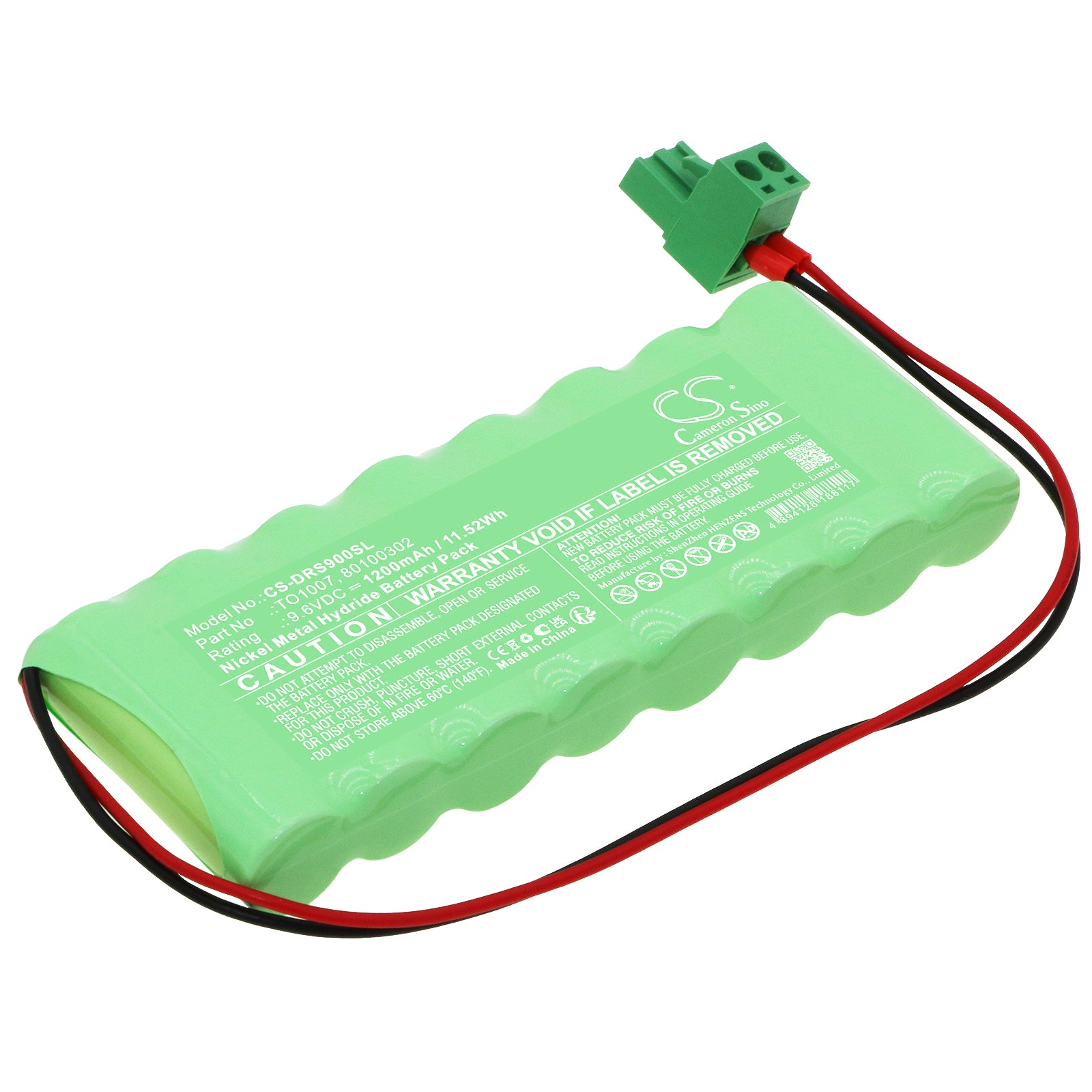 Ni-MH, Automatic Doors Battery fits Dorma Adt006, Adt007, 9.6V, 1200mAh Automatic Doors Cameron Sino Technology Limited