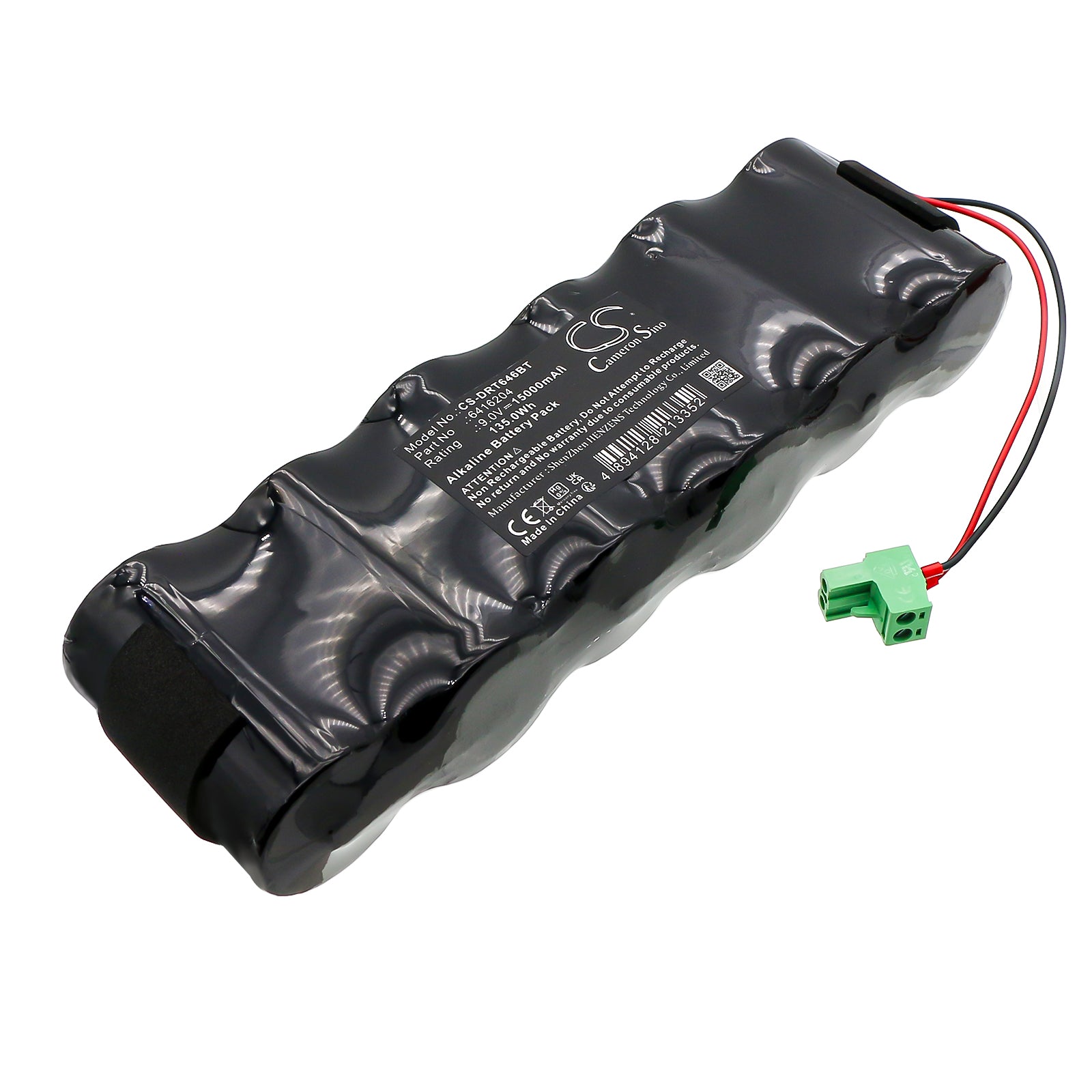 9V Alkaline Battery 15000mAh 135Wh For Delta Dore BPX Sirene SEFRx Alarm Systems Home Security Alarm System Cameron Sino Technology Limited