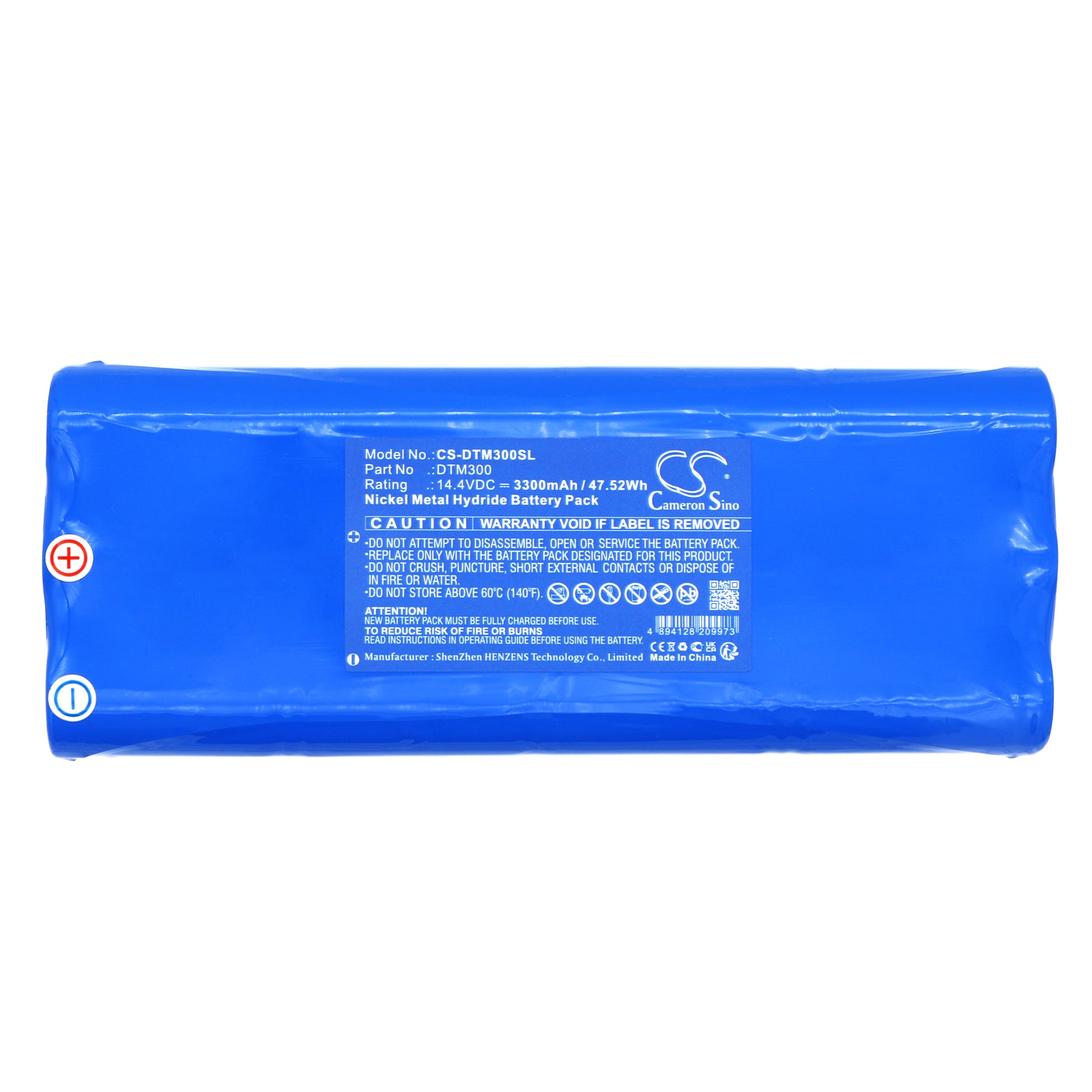 Ni-MH, Equipment, Survey, Test Battery fits Digitrak Eclipse, Lt Receivers, 14.4V, 3300mAh Equipment, Survey, Test Cameron Sino Technology Limited