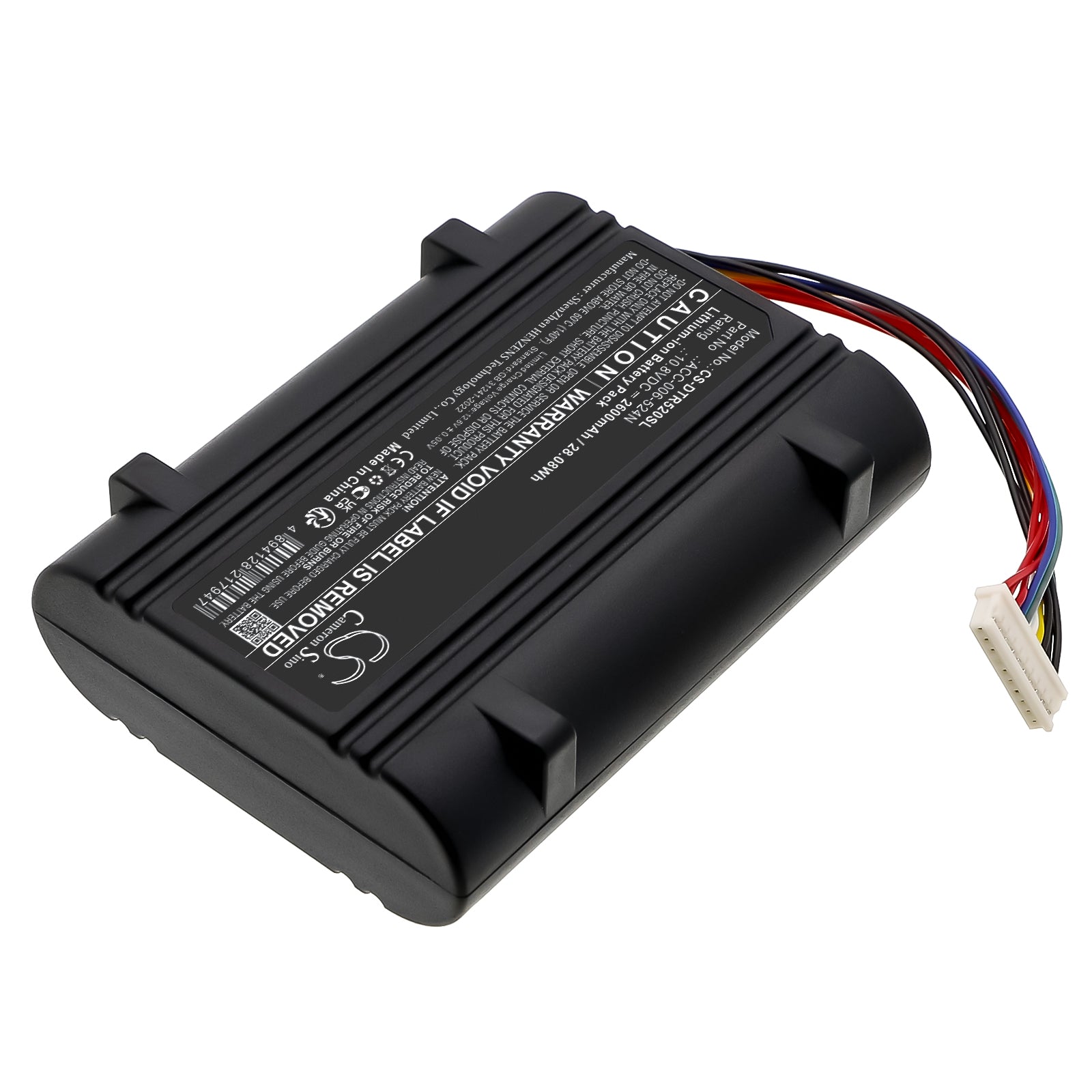 10.8V, Li-ion, 2600mAh, Battery fits DT Research ACC-006-524N, 28.08Wh Tablet Cameron Sino Technology Limited