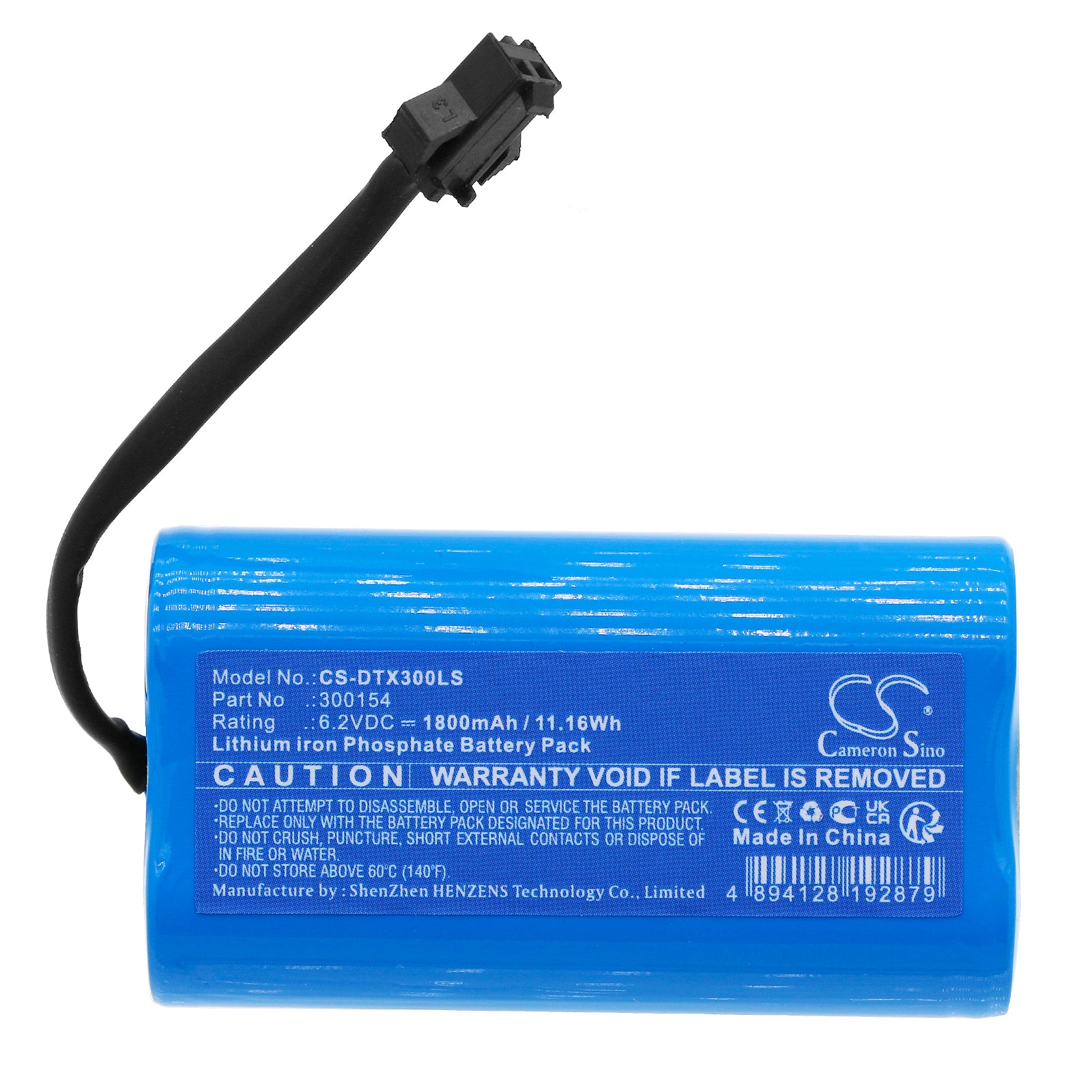 LiFePO4, Emergency Lighting Battery fits Dotlux Exittop 3679-1 3h, 6.2V, 1800mAh Emergency Lighting Cameron Sino Technology Limited