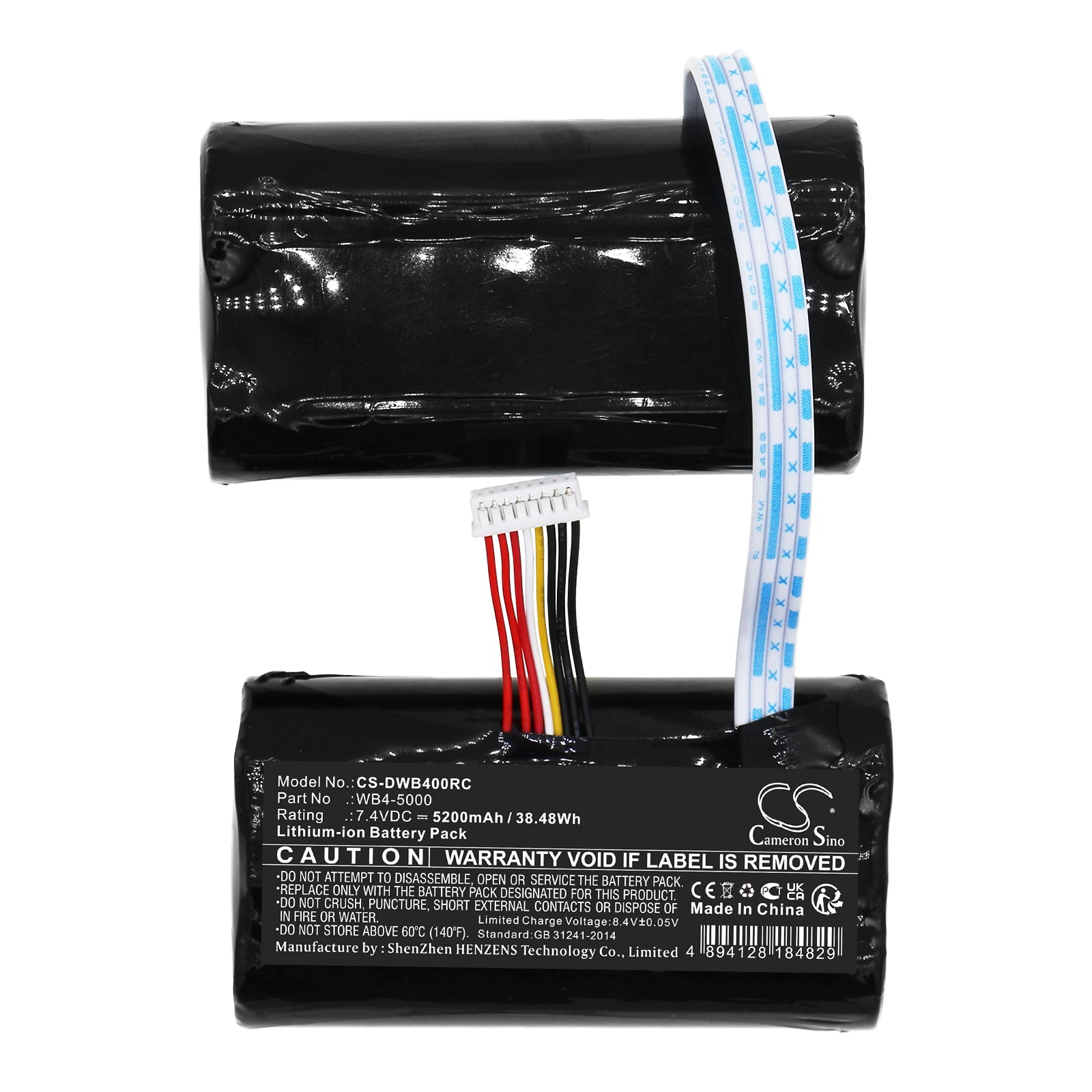 Li-ion, Remote Controller Battery fits Dji Rm500, Smart Controller Rm500, 7.4V, 5200mAh Remote Controller Cameron Sino Technology Limited
