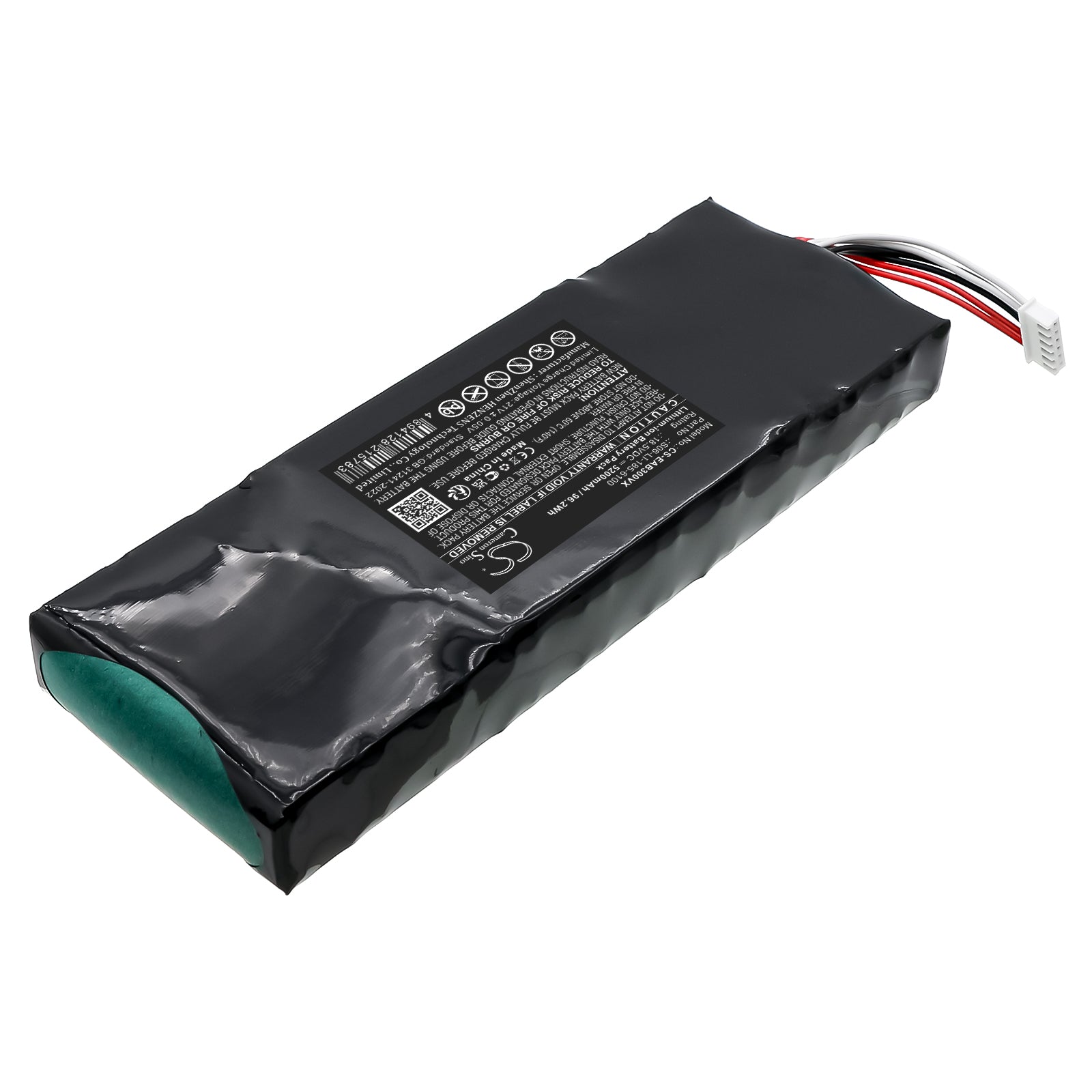 18.5V, Li-ion, 5200mAh, Battery fits Ecovacs Airbot AA30, 96.2Wh Vacuum Cameron Sino Technology Limited