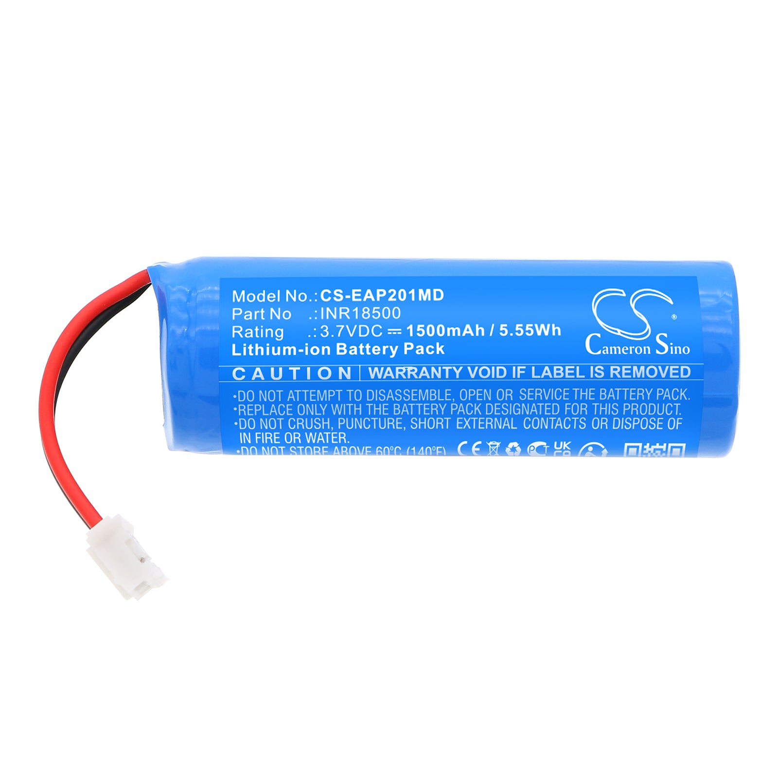 3.7V, Li-ion, 1500mAh, Battery fits Endodontic Alpha II Resident, 5.55Wh Medical Cameron Sino Technology Limited