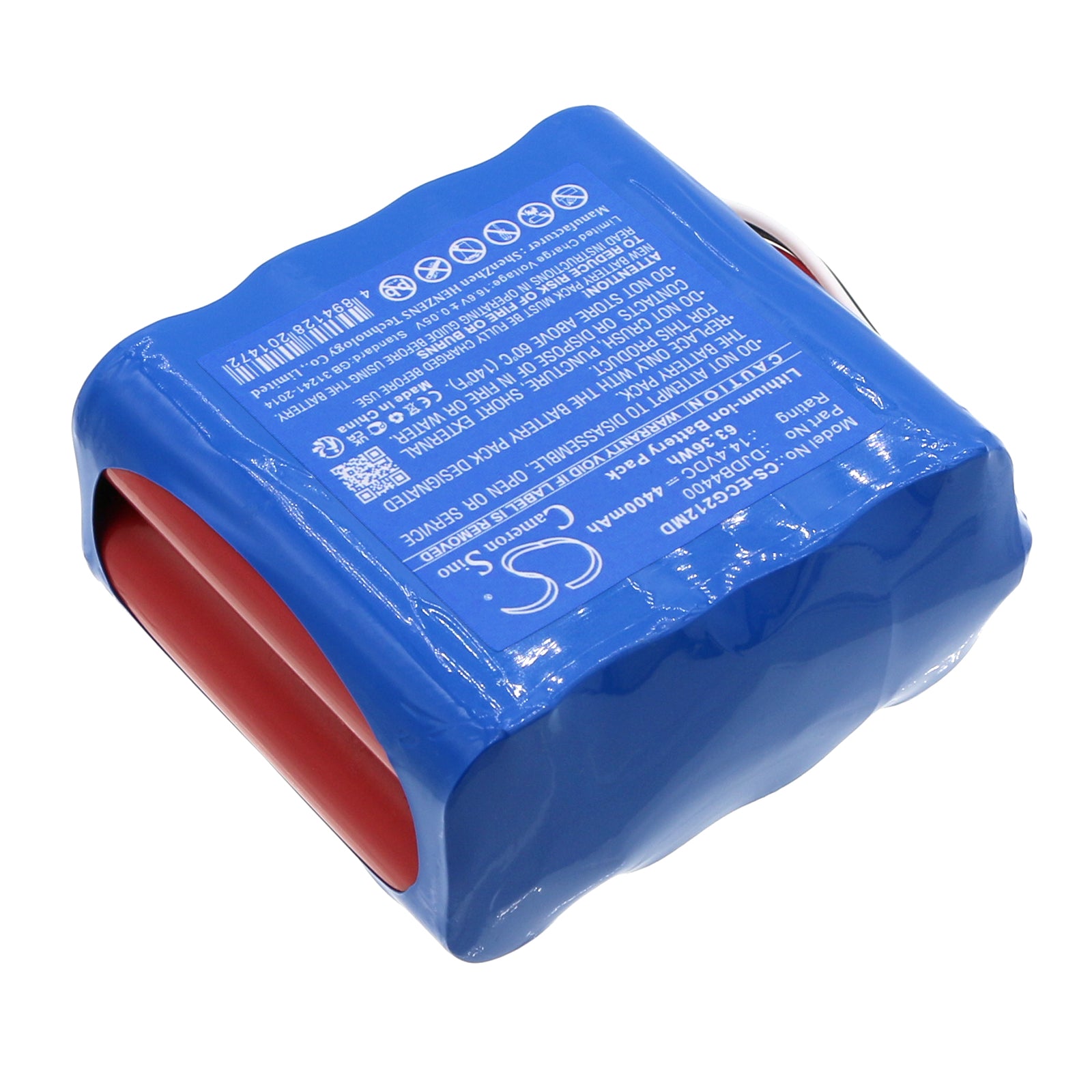 Li-ion, Medical Battery fits Cmics Ecg-1212, 14.4V, 4400mAh Medical Cameron Sino Technology Limited