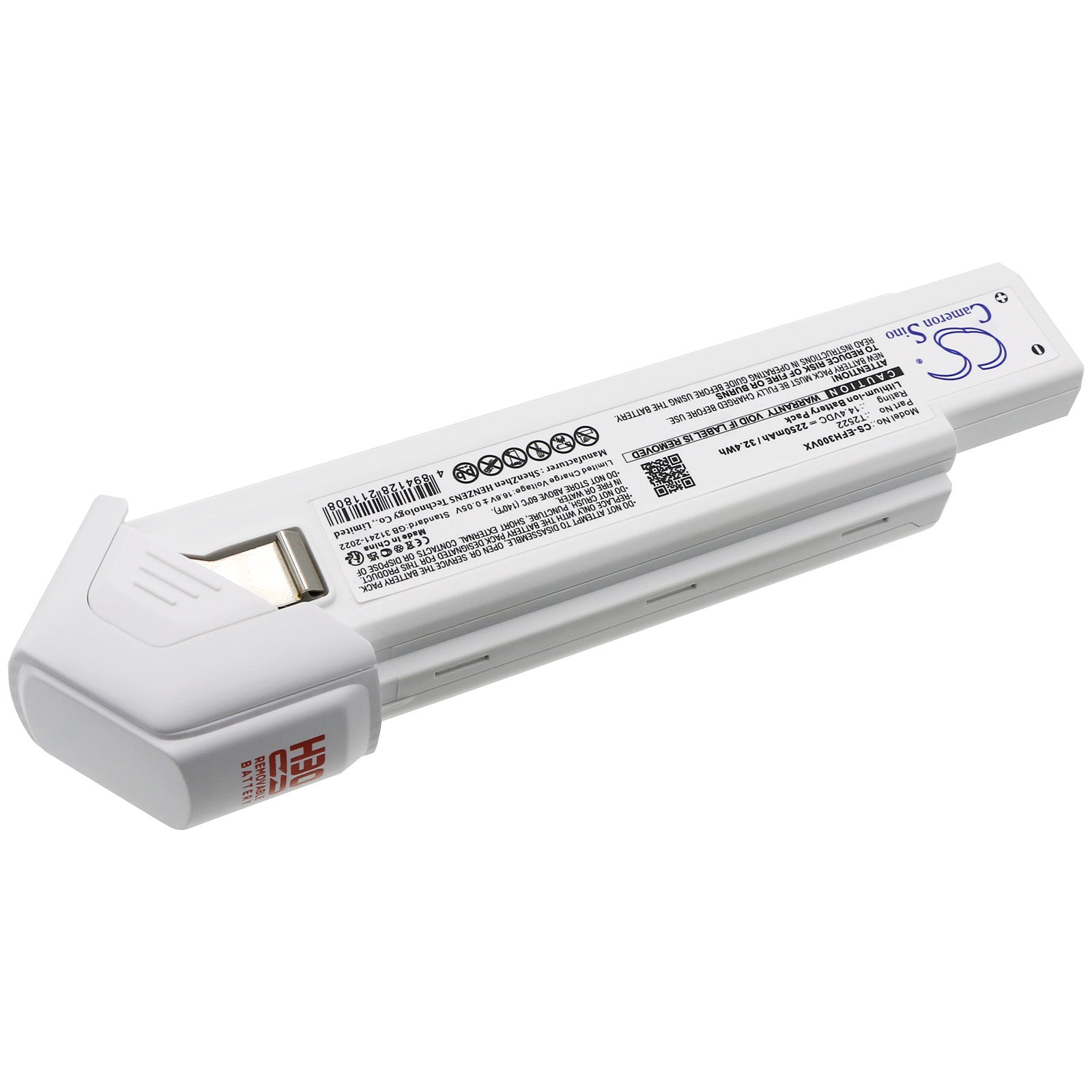 14.4V, Li-ion, 2250mAh, Battery fits Eufy Homevac H30, 32.4Wh Vacuum Cameron Sino Technology Limited