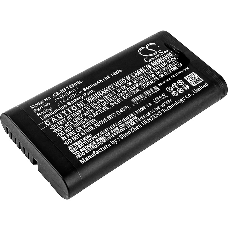 14.4V, Li-ion, 6400mAh, Battery fits Polymerase Chain Reaction (PCR) Instrument, 92.16Wh Equipment, Survey, Test Cameron Sino Technology Limited