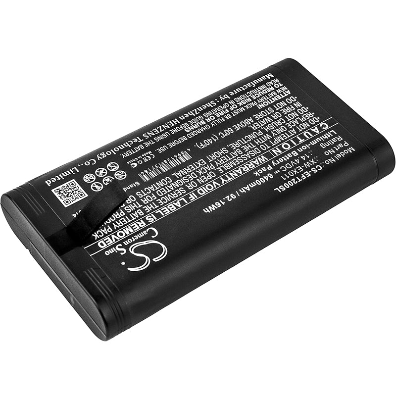 14.4V, Li-ion, 6400mAh, Battery fits Polymerase Chain Reaction (PCR) Instrument, 92.16Wh Equipment, Survey, Test Cameron Sino Technology Limited